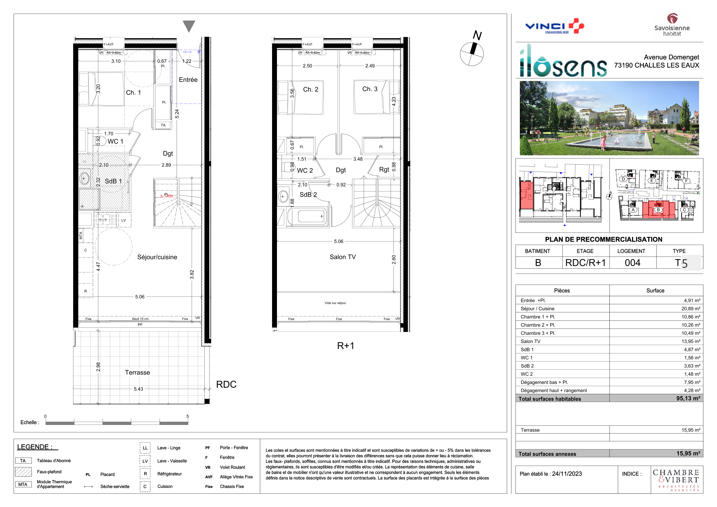 Appartement à Challes-les-Eaux 73190 image 13
