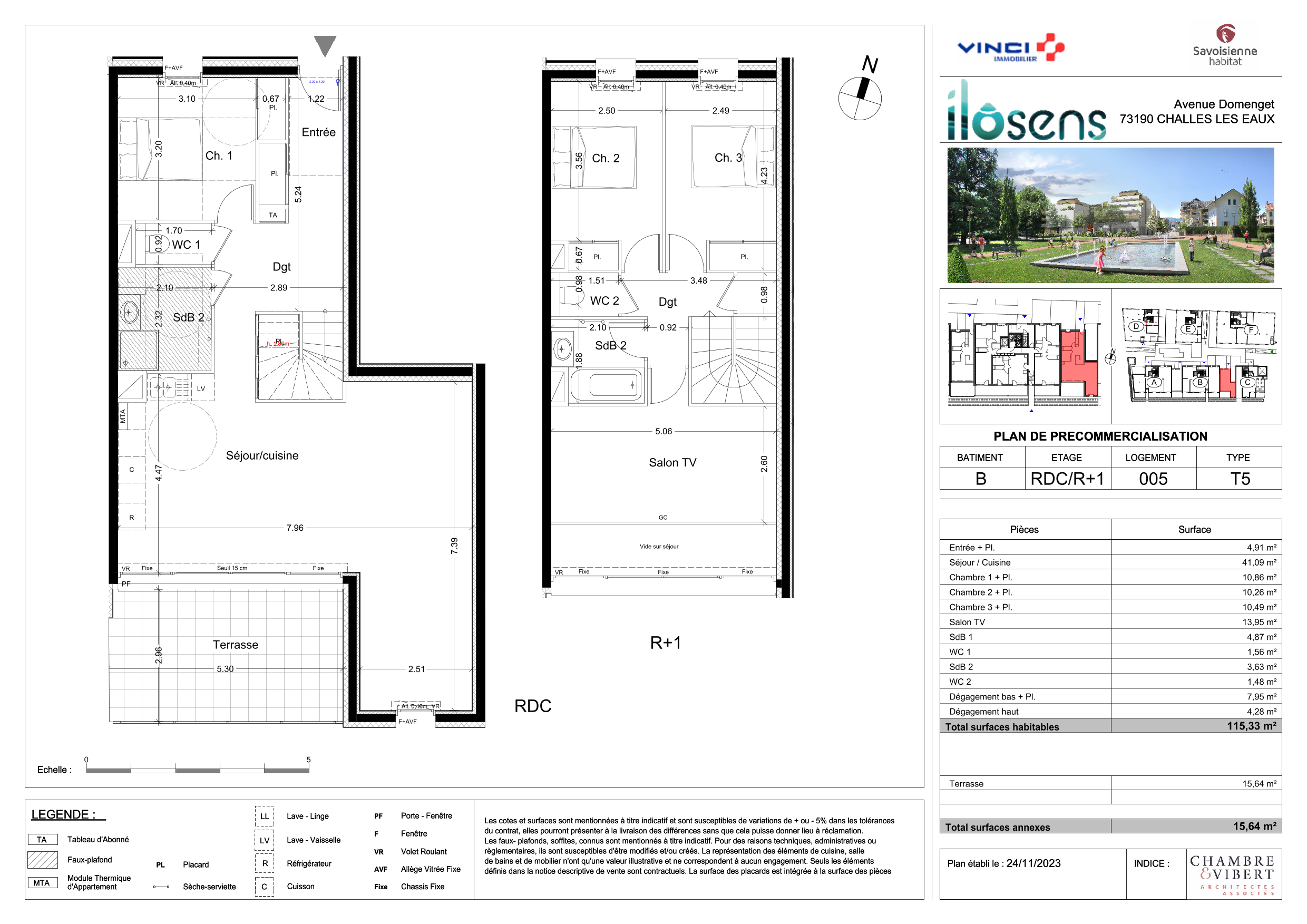 Appartement à Challes-les-Eaux 73190 image 14