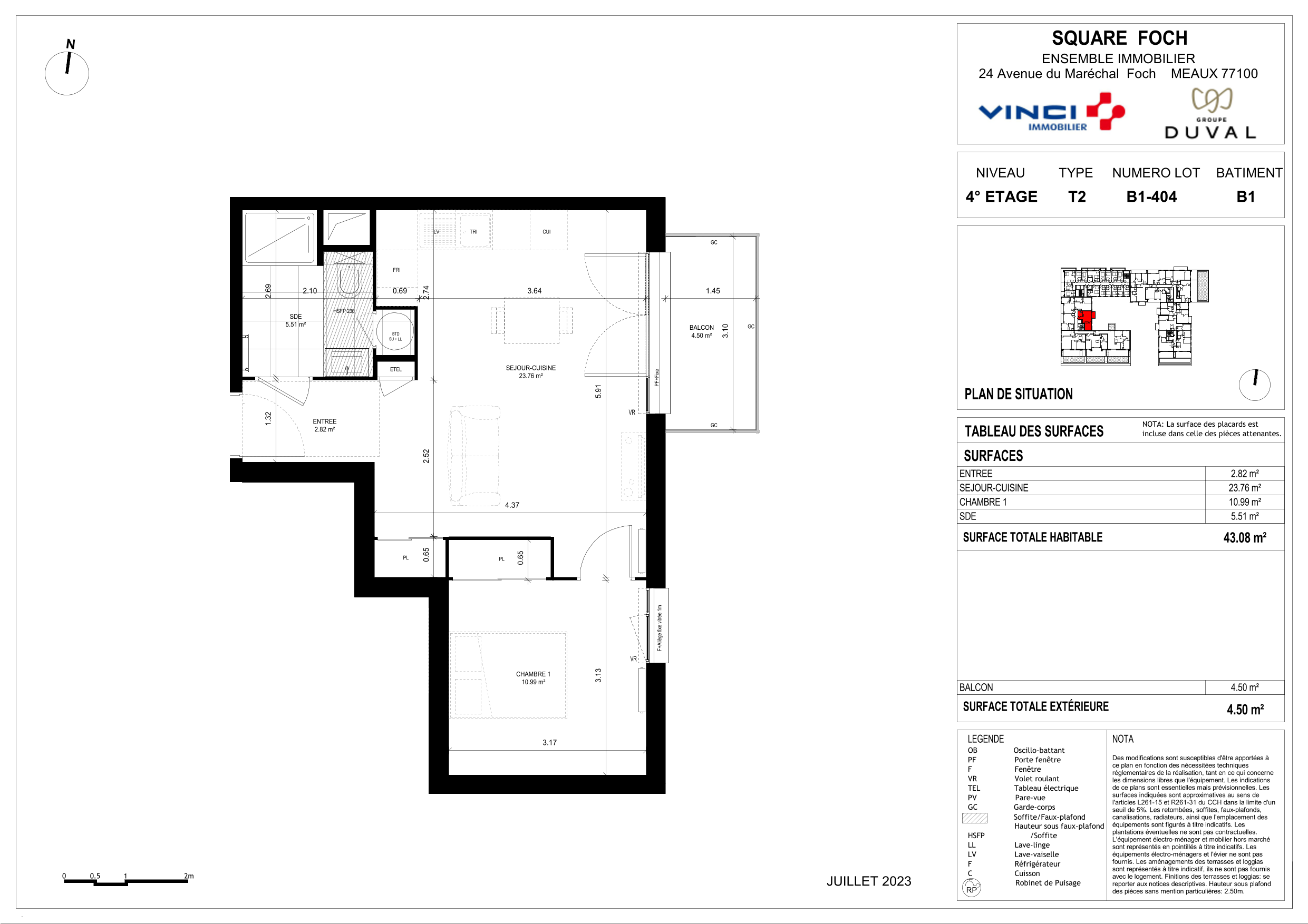 Appartement à Meaux 77100 image 21