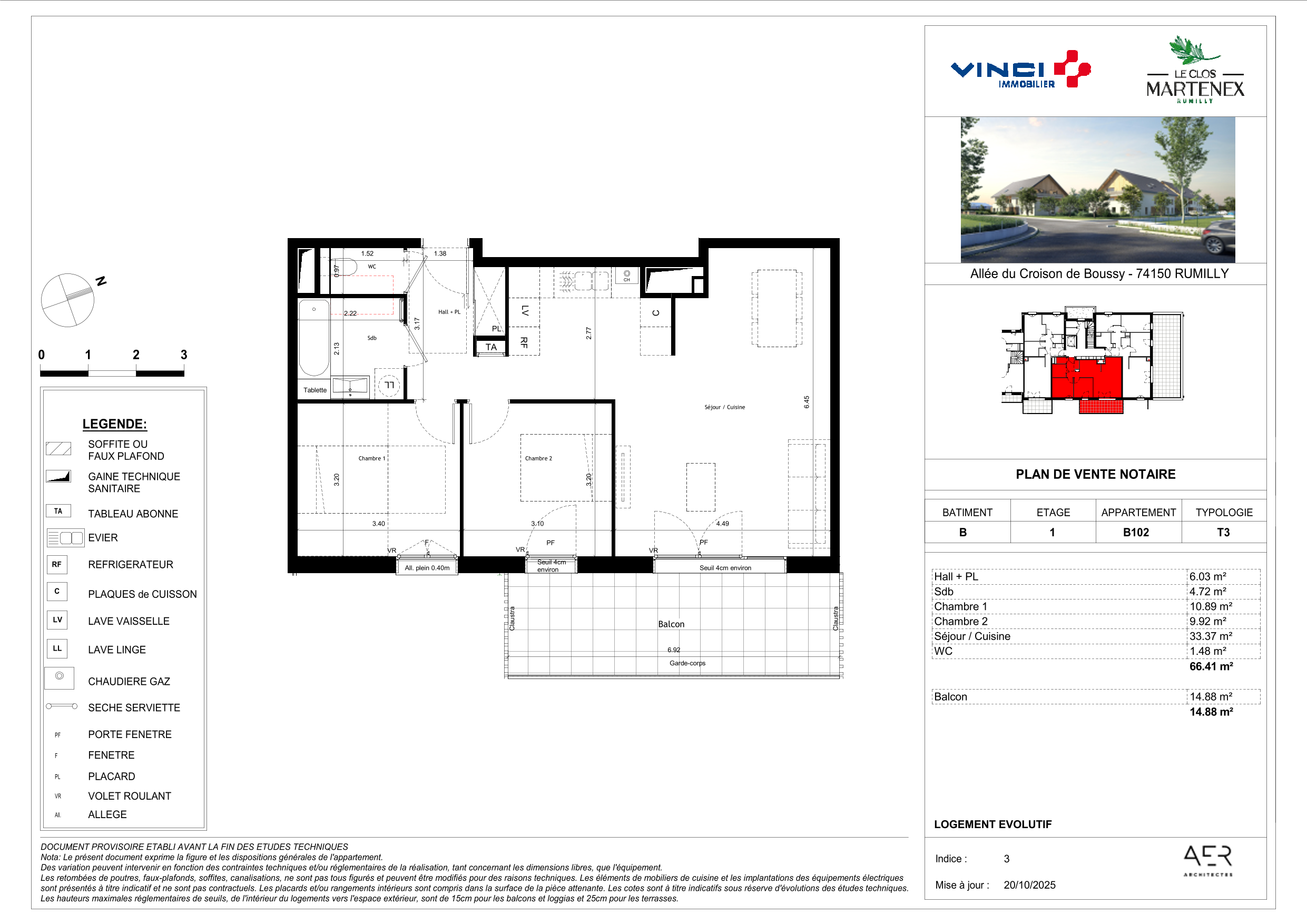 Appartement à Rumilly 74150 image 19