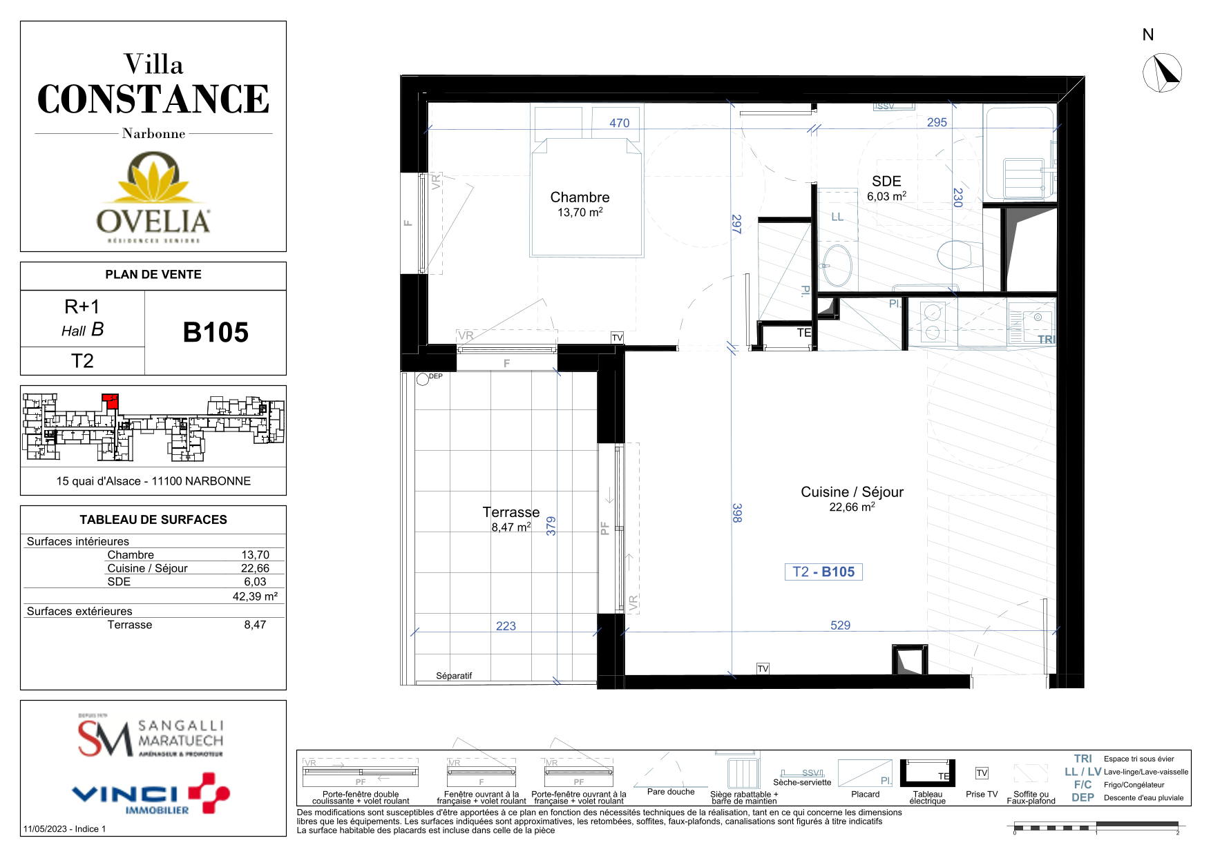 Appartement à Narbonne 11100 image 45