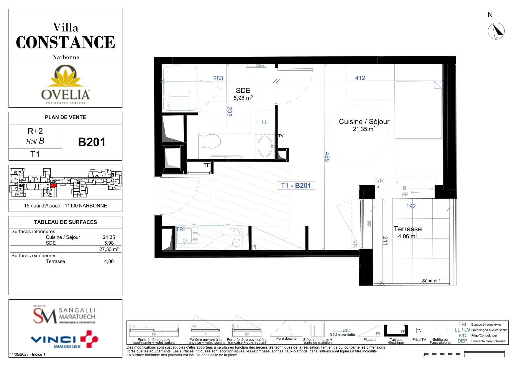 Appartement à Narbonne 11100 image 47