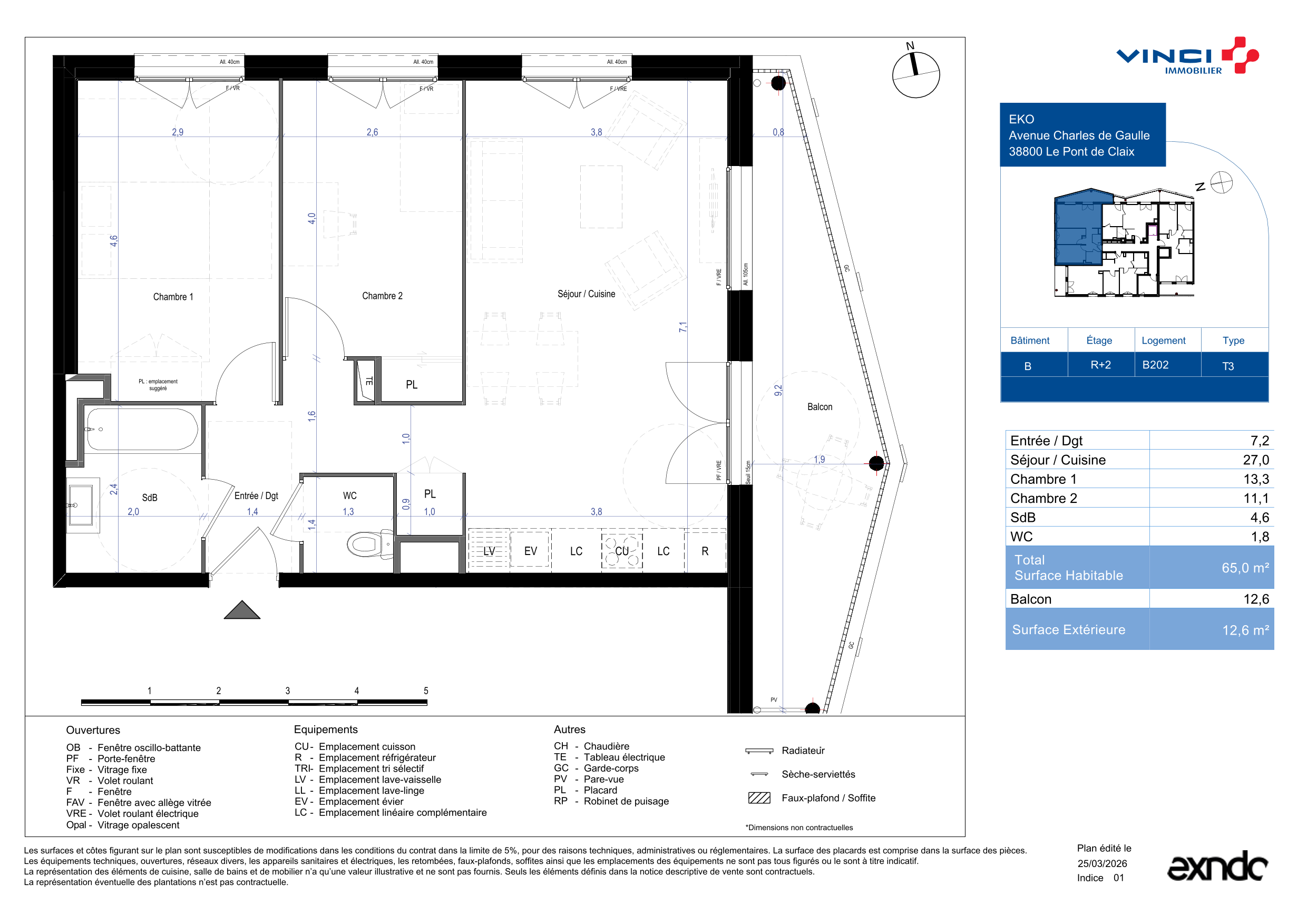 Appartement à Champagnier 38800 image 38
