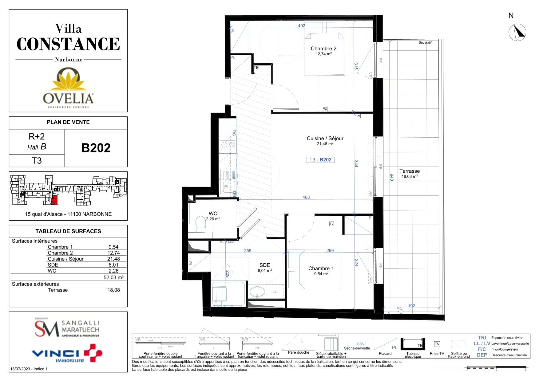 Appartement à Narbonne 11100 image 48