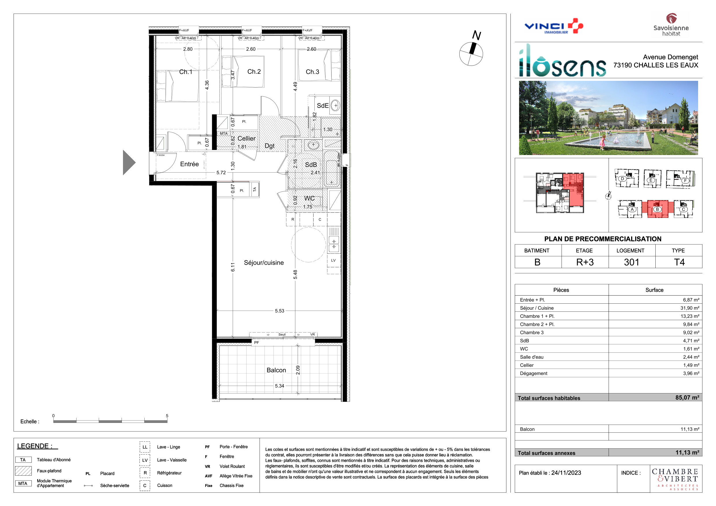 Appartement à Challes-les-Eaux 73190 image 15