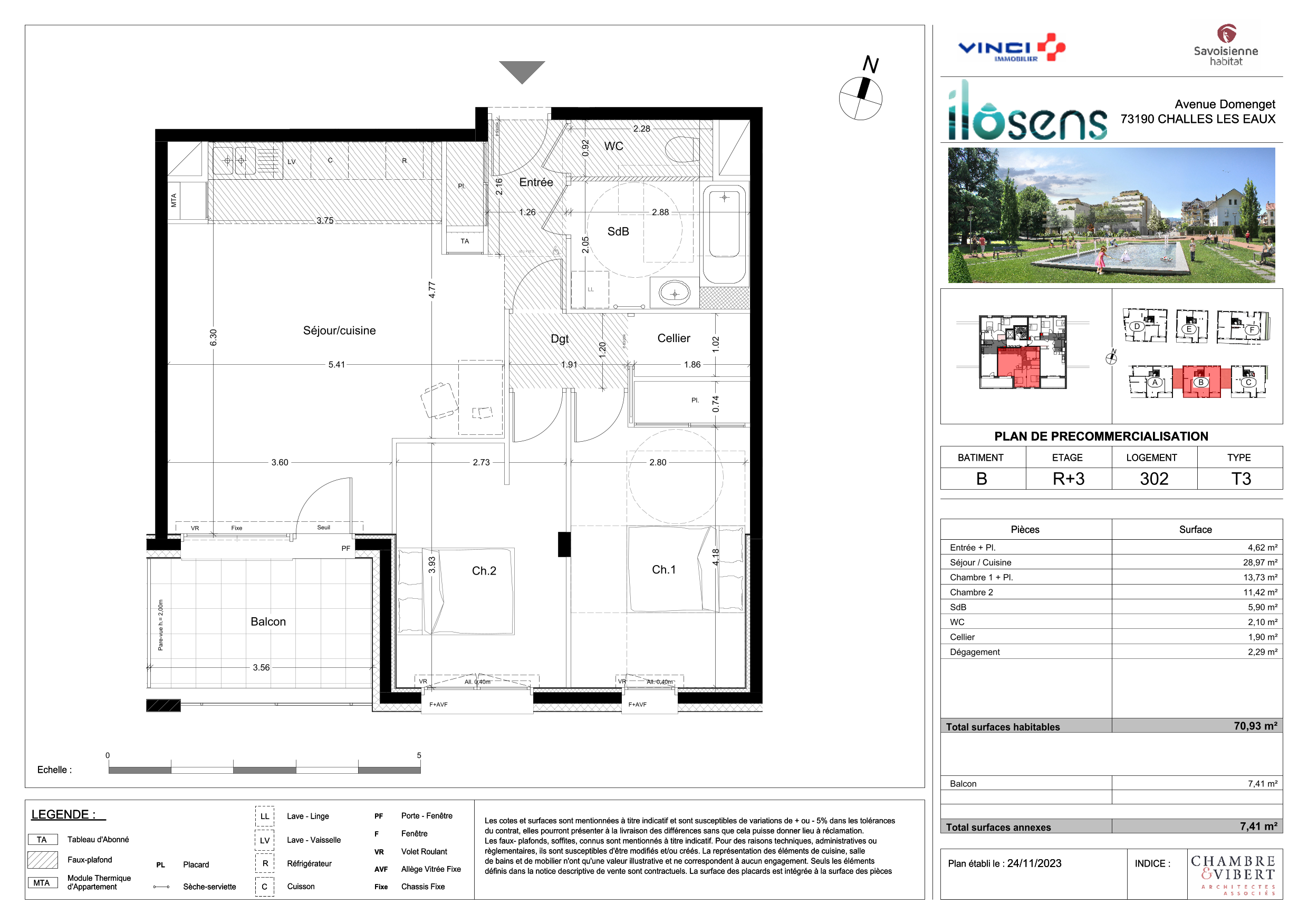 Appartement à Challes-les-Eaux 73190 image 16