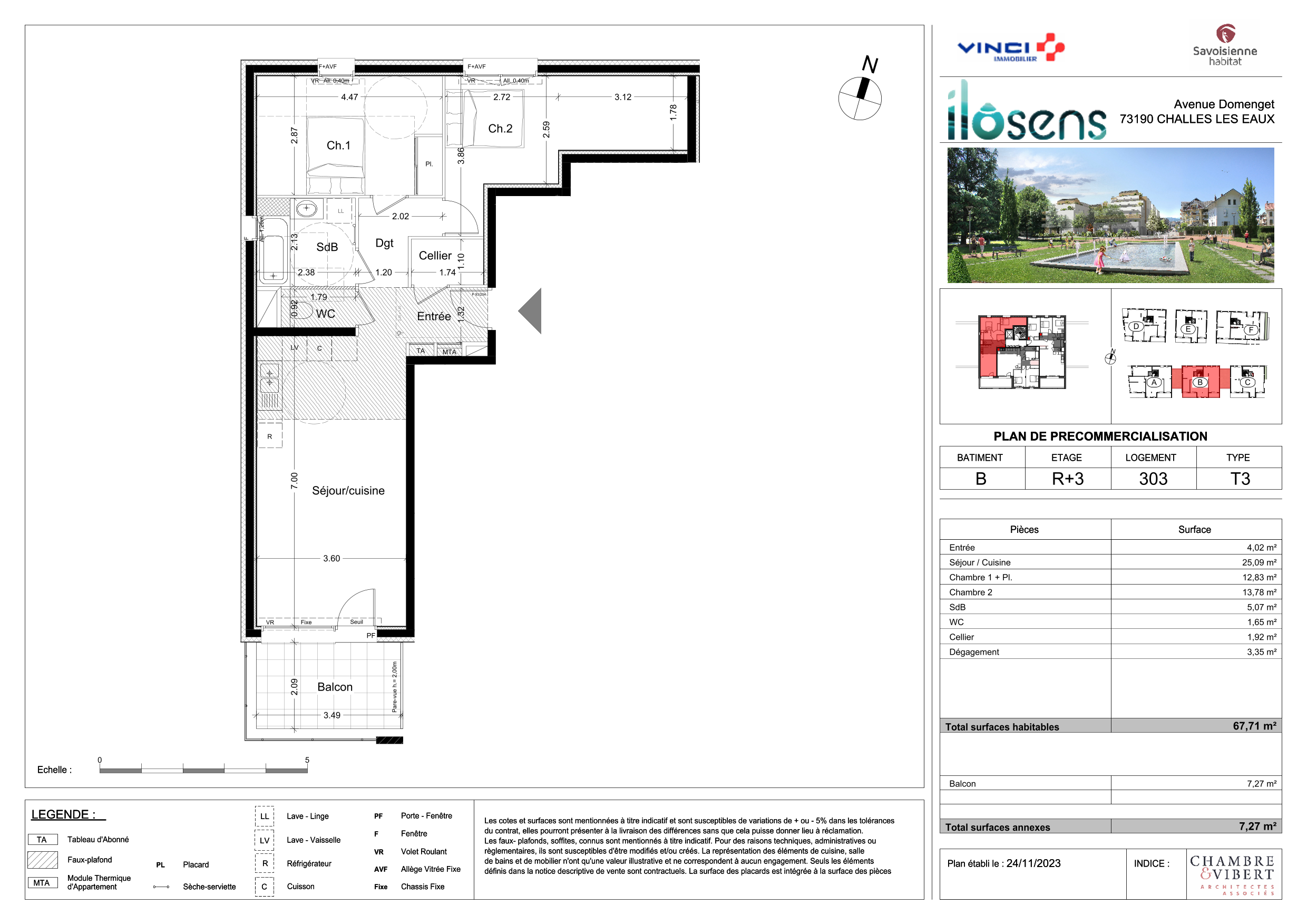 Appartement à Challes-les-Eaux 73190 image 17