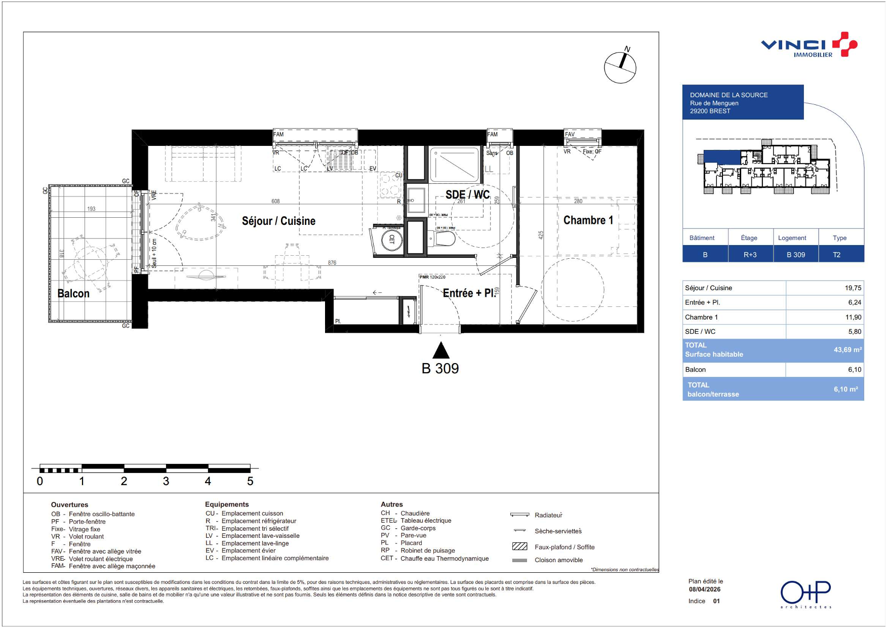 Appartement à Brest 29200 image 49