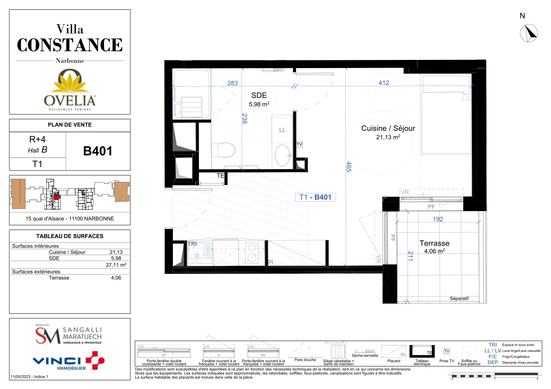 Appartement à Narbonne 11100 image 60