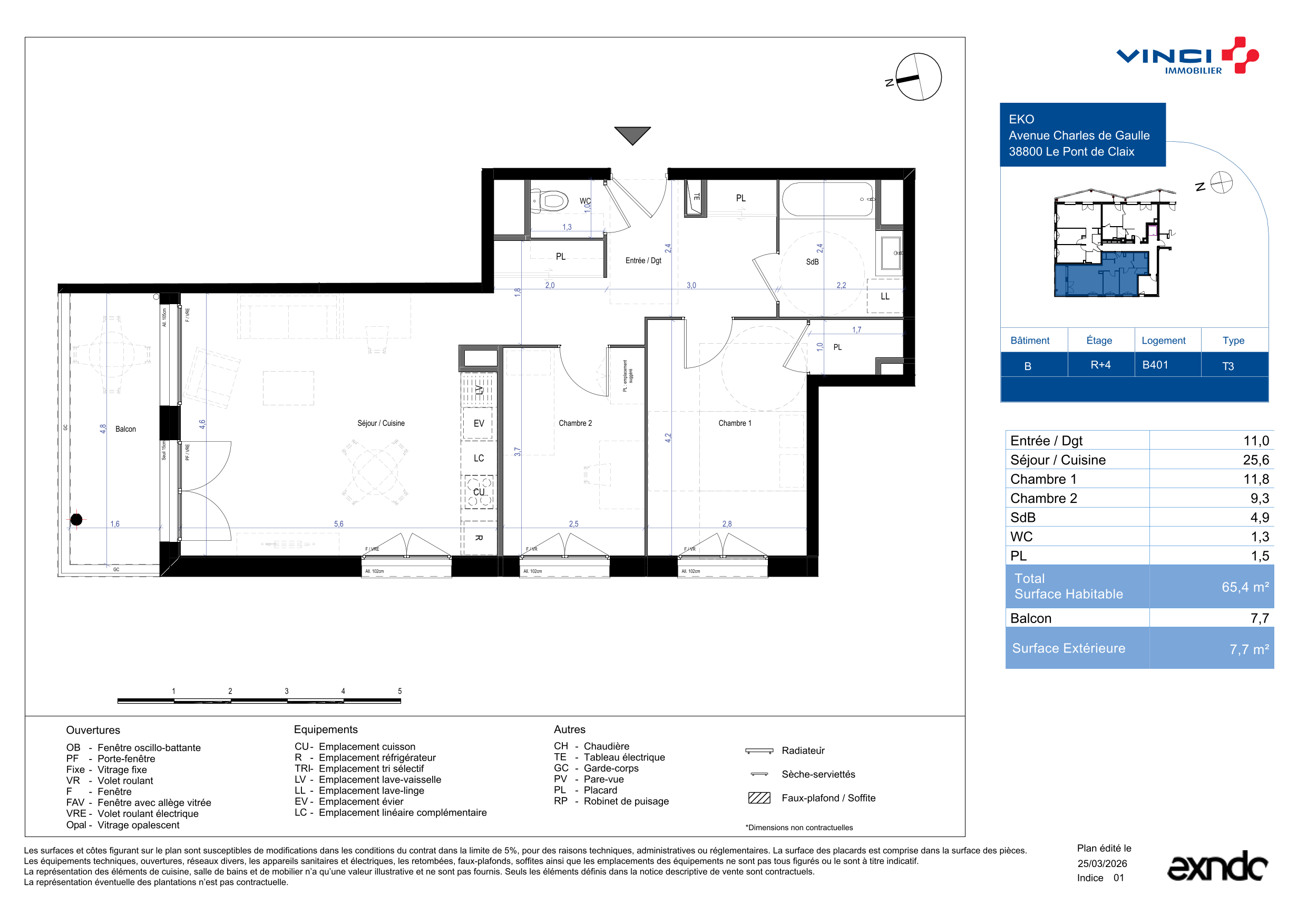 Appartement à Champagnier 38800 image 44