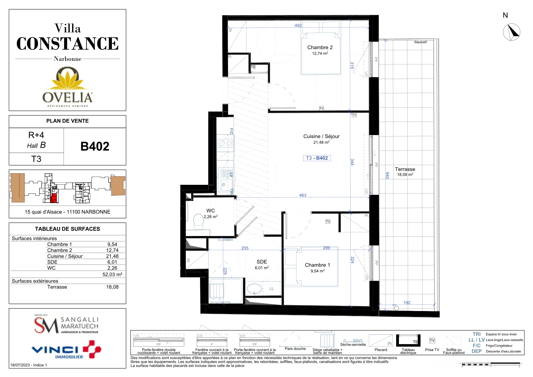 Appartement à Narbonne 11100 image 61