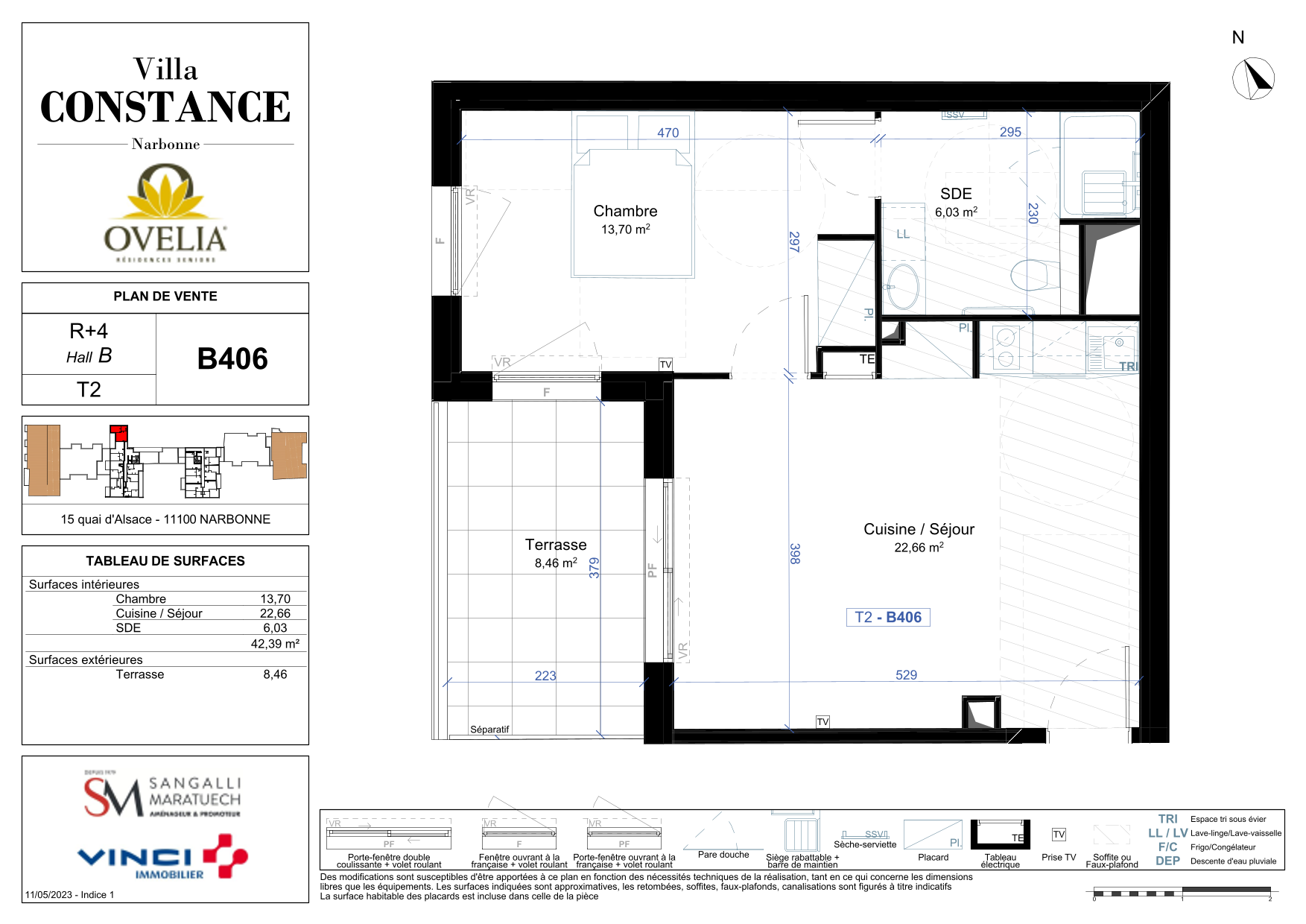 Appartement à Narbonne 11100 image 64