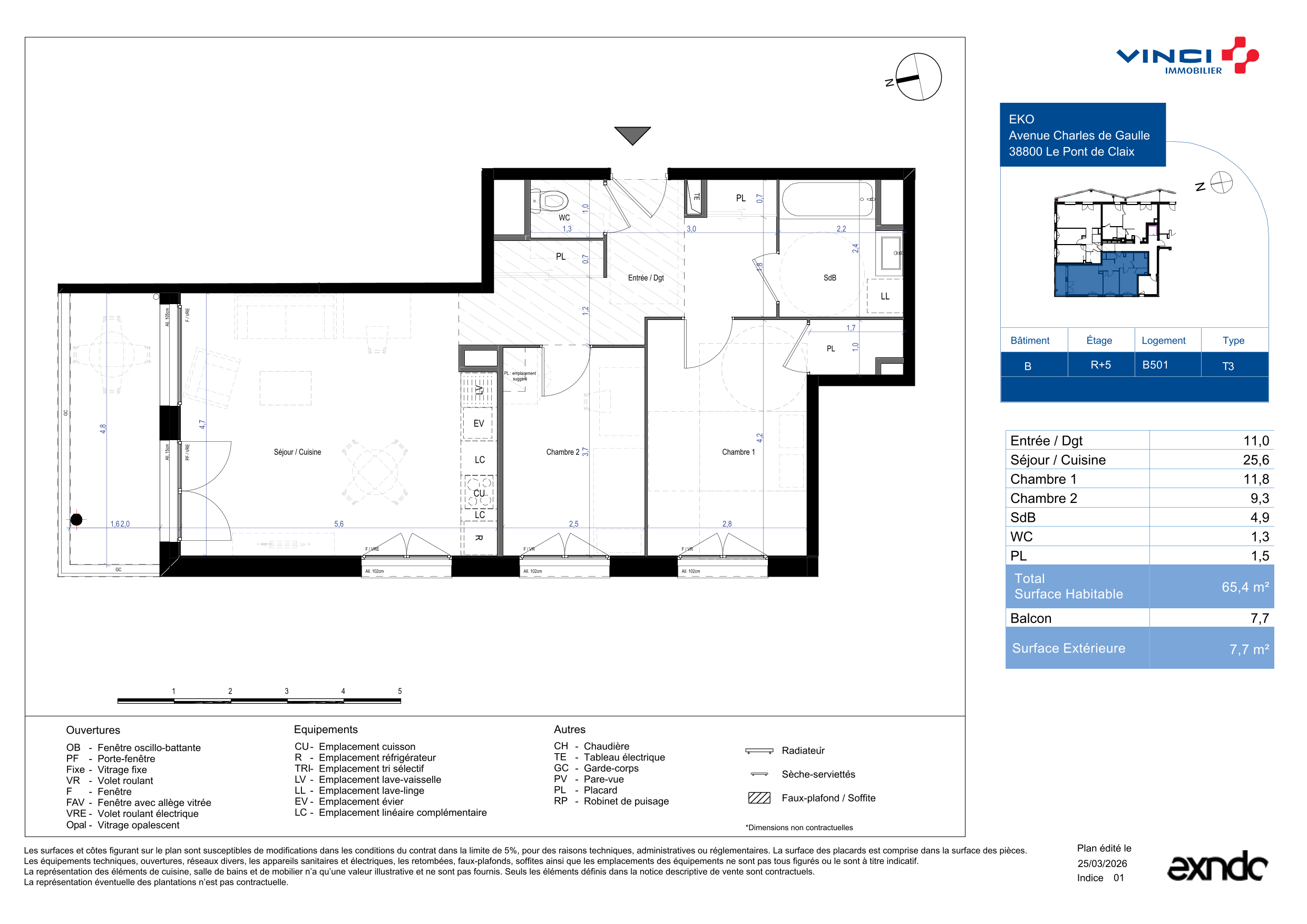 Appartement à Champagnier 38800 image 48