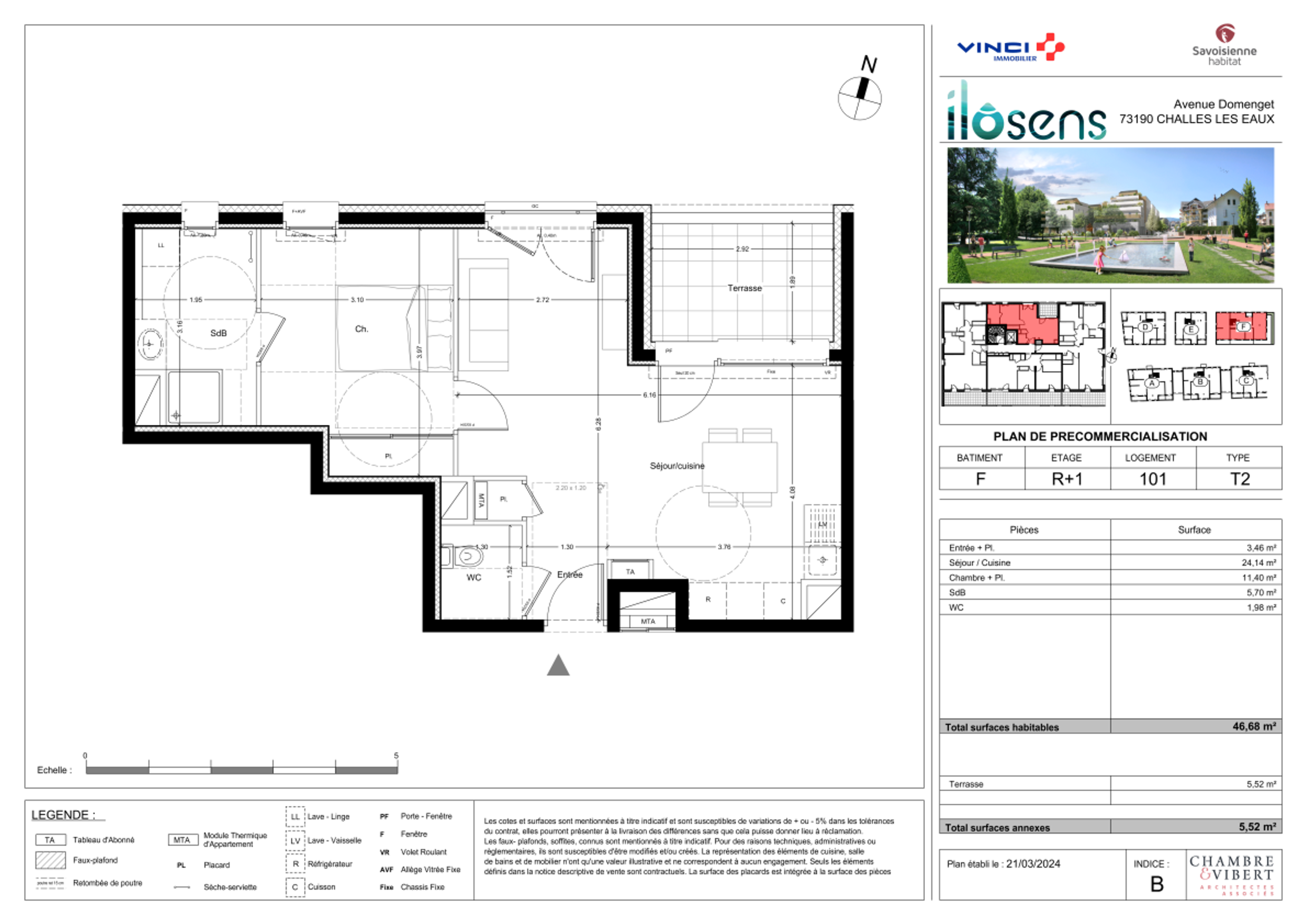 Appartement à Challes-les-Eaux 73190 image 21