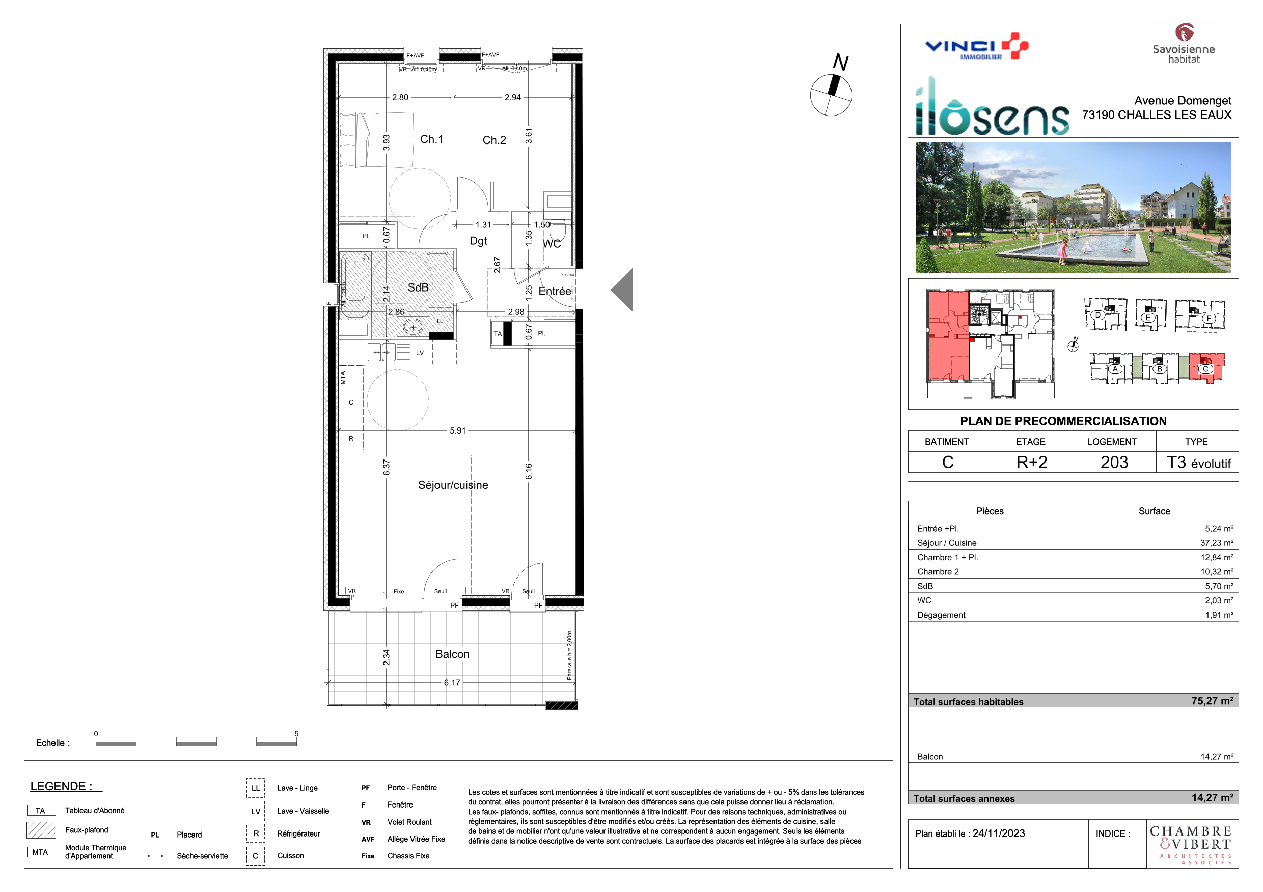 Appartement à Challes-les-Eaux 73190 image 22
