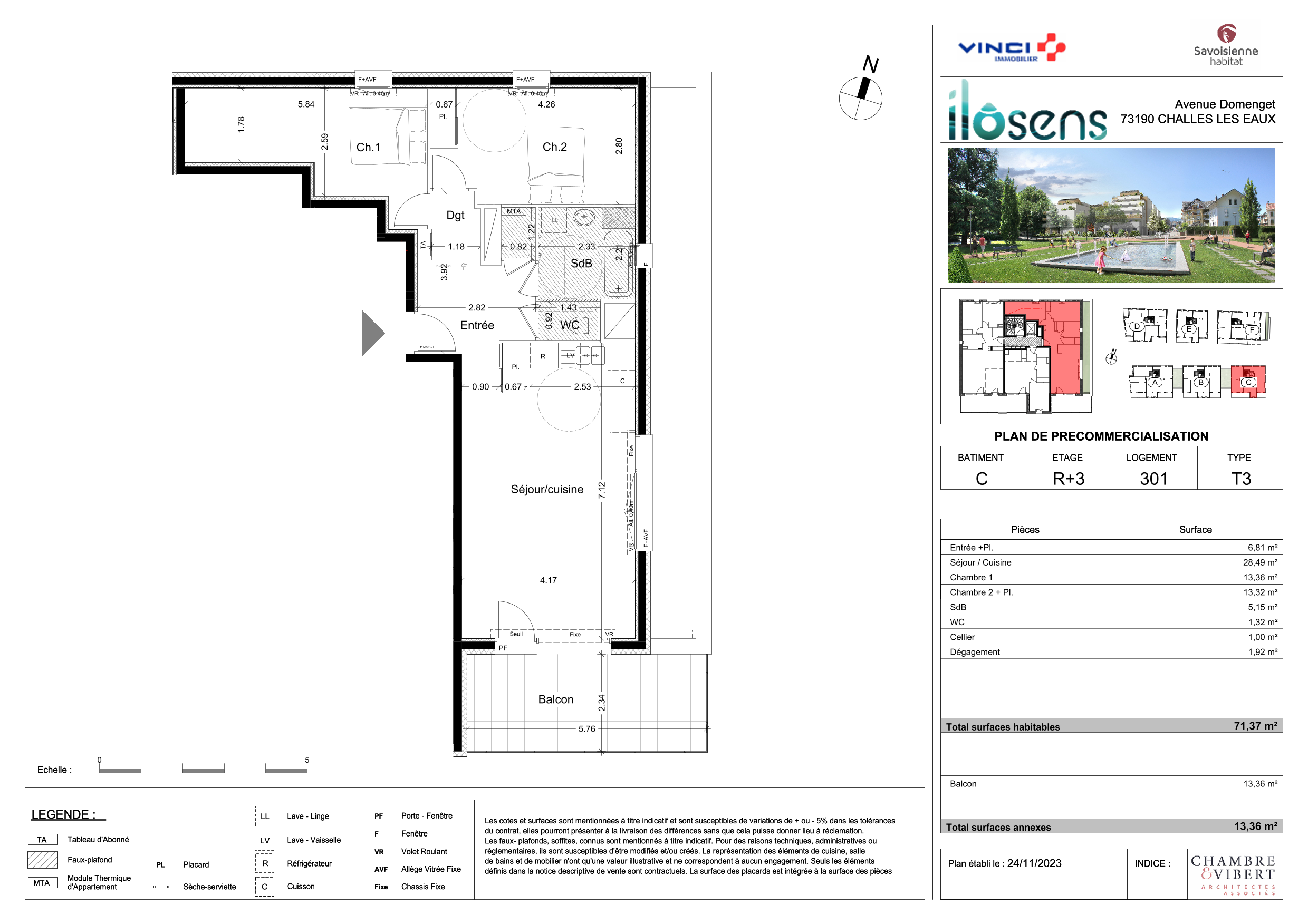 Appartement à Challes-les-Eaux 73190 image 23