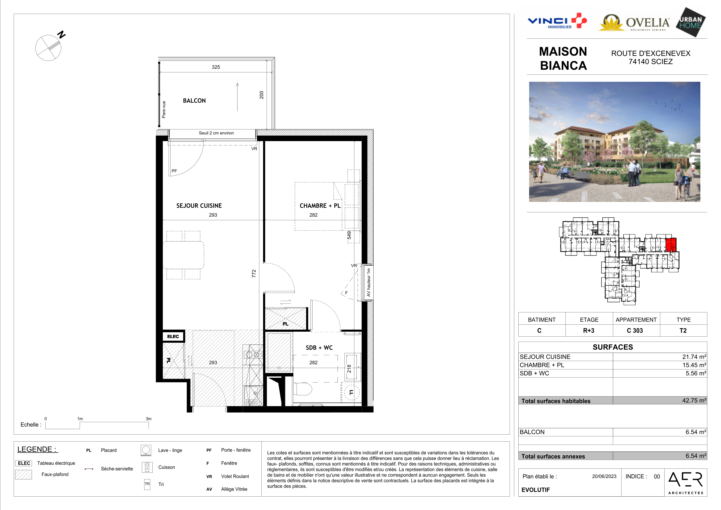 Appartement à Sciez 74140 image 23