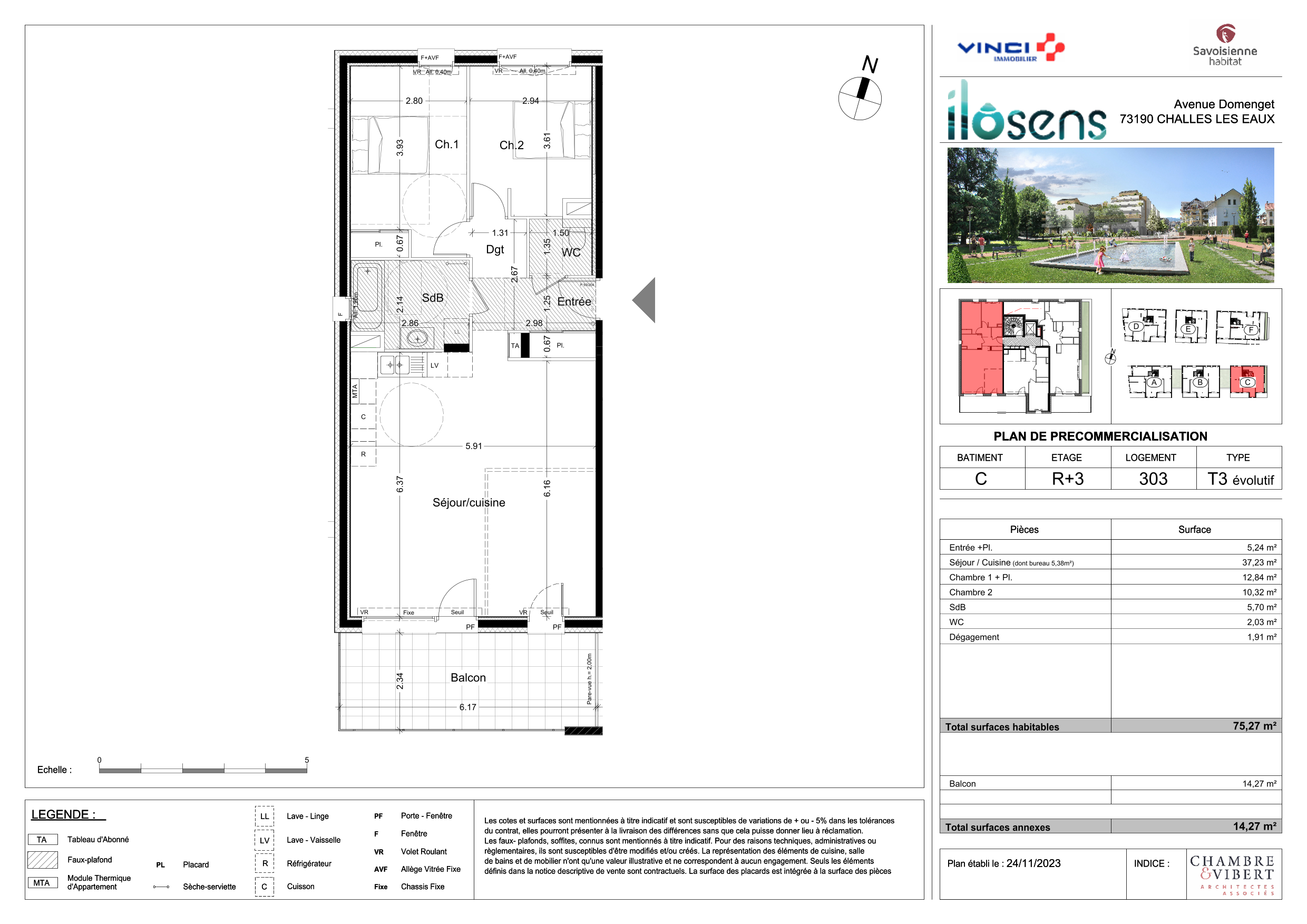 Appartement à Challes-les-Eaux 73190 image 24
