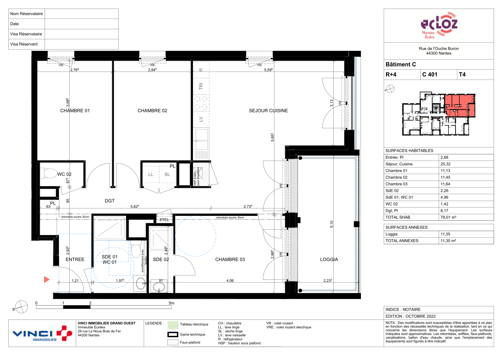 Appartement à Nantes 44300 image 15