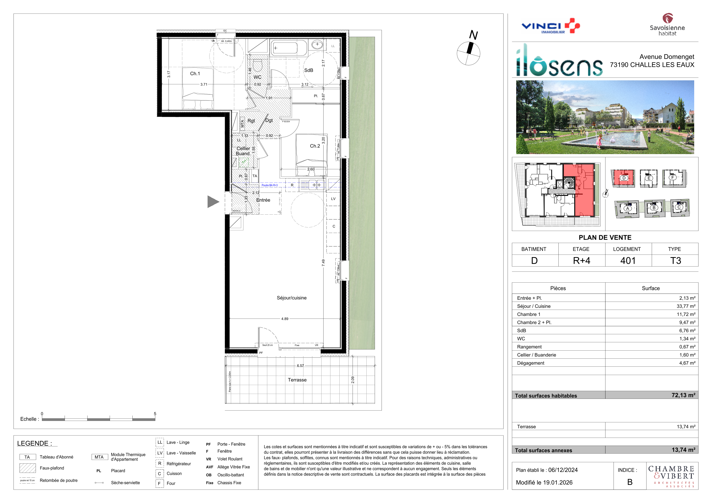 Appartement à Challes-les-Eaux 73190 image 30