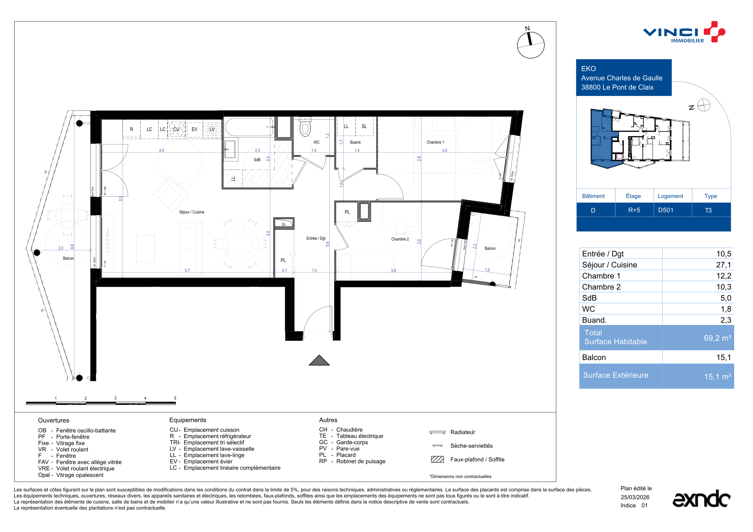 Appartement à Champagnier 38800 image 67