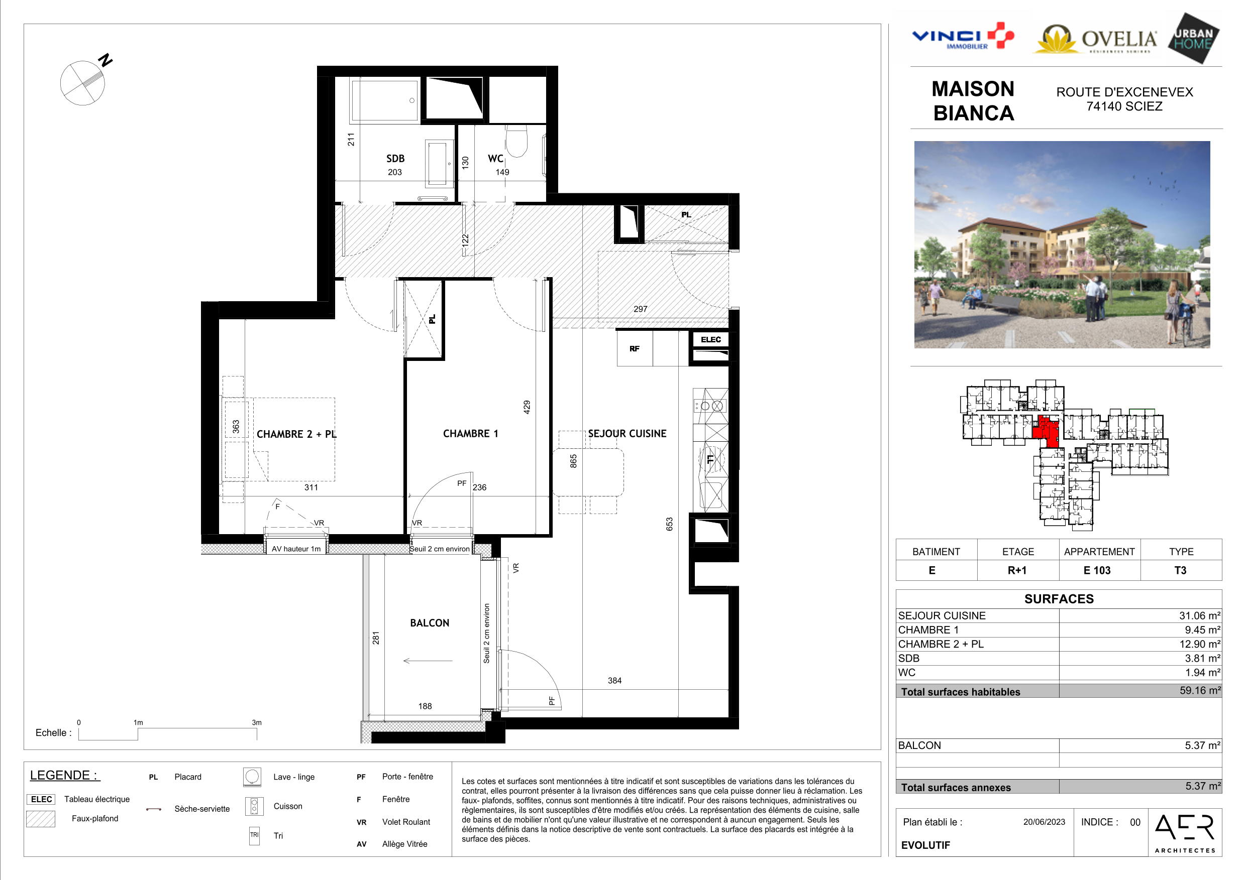 Appartement à Sciez 74140 image 77