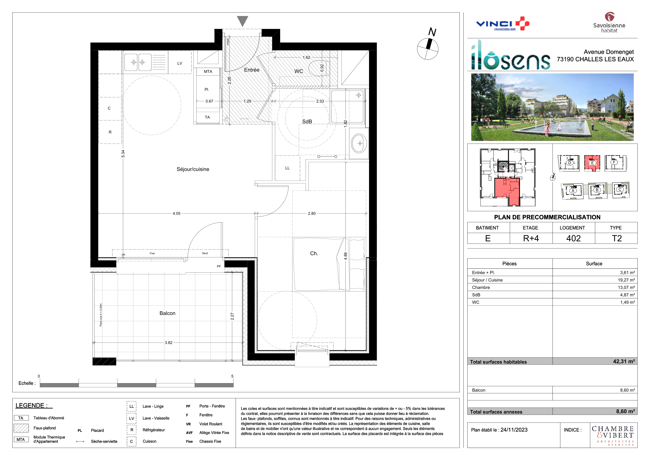 Appartement à Challes-les-Eaux 73190 image 38