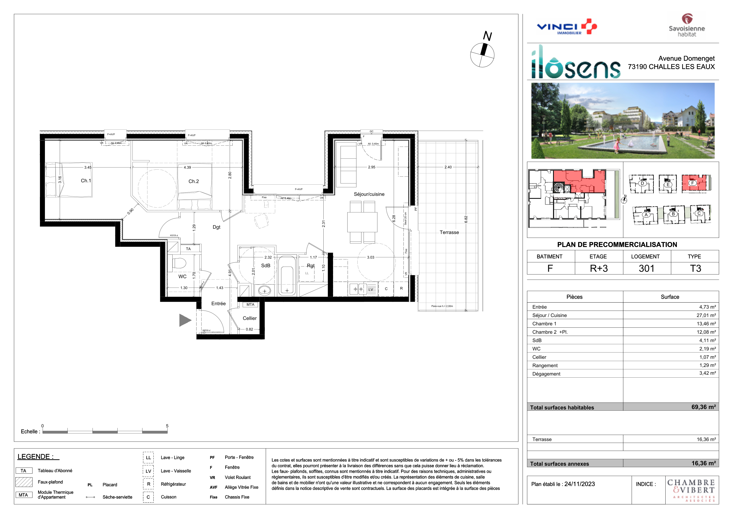 Appartement à Challes-les-Eaux 73190 image 44