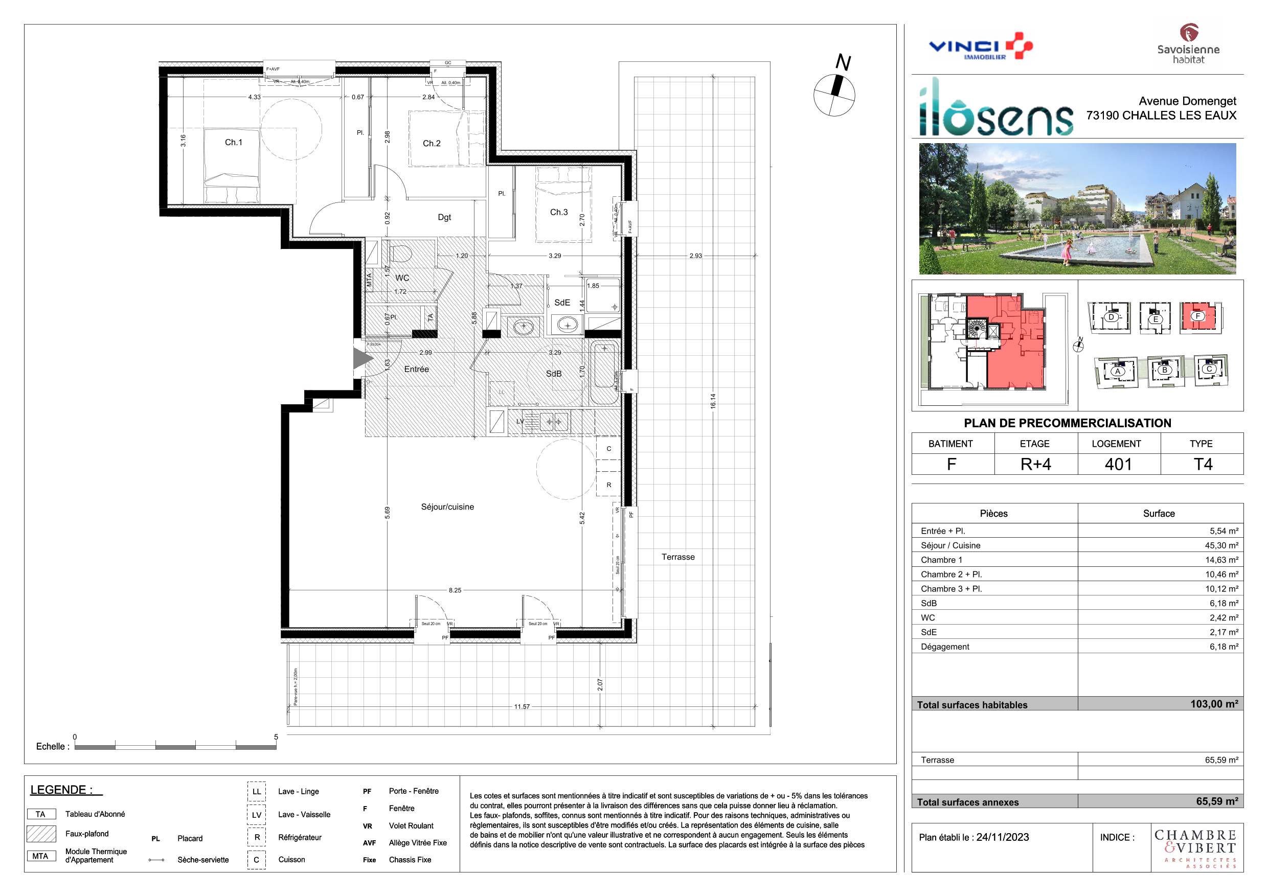 Appartement à Challes-les-Eaux 73190 image 47
