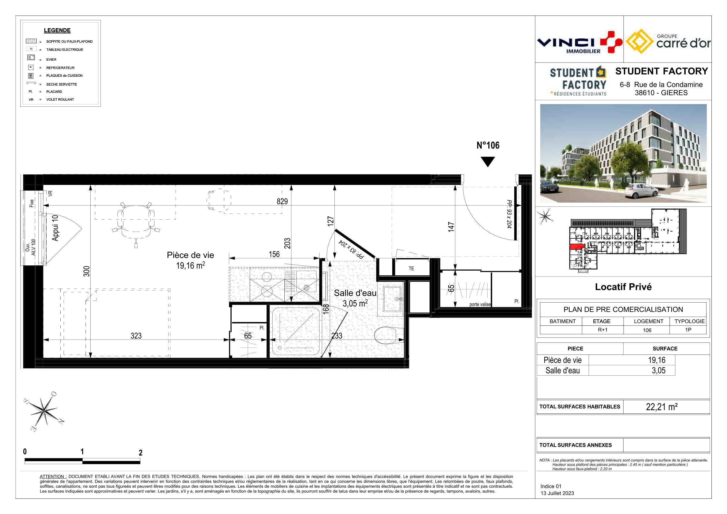 Appartement à Gières 38610 image 8