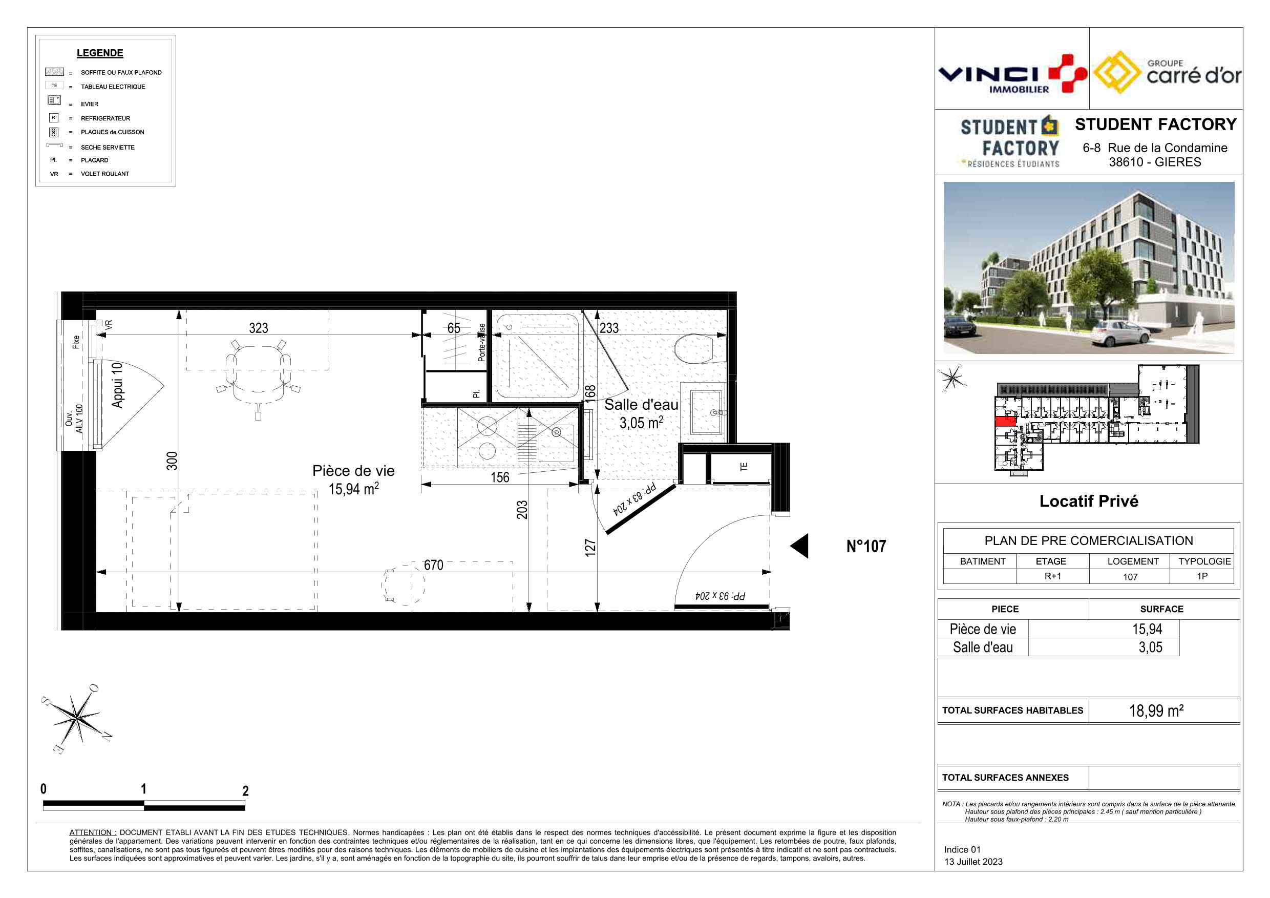 Appartement à Gières 38610 image 9