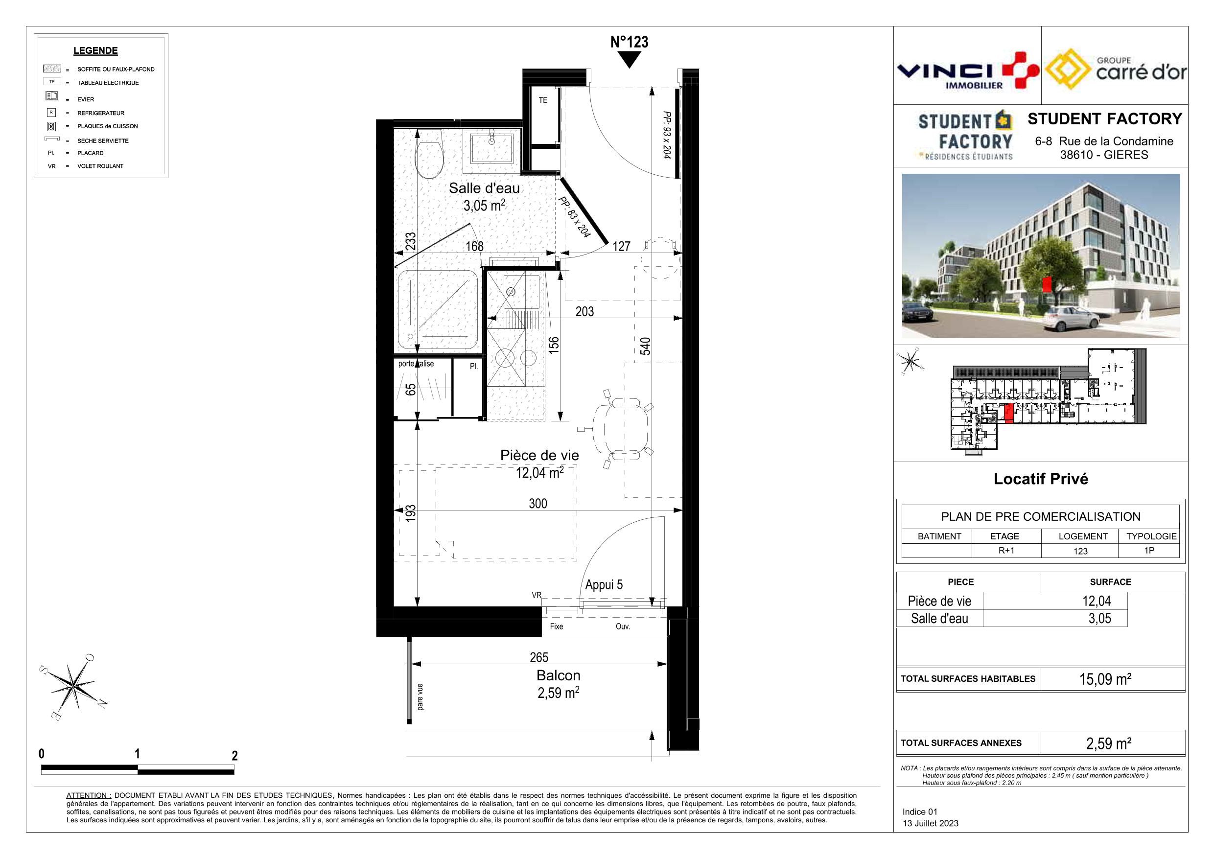 Appartement à Gières 38610 image 24