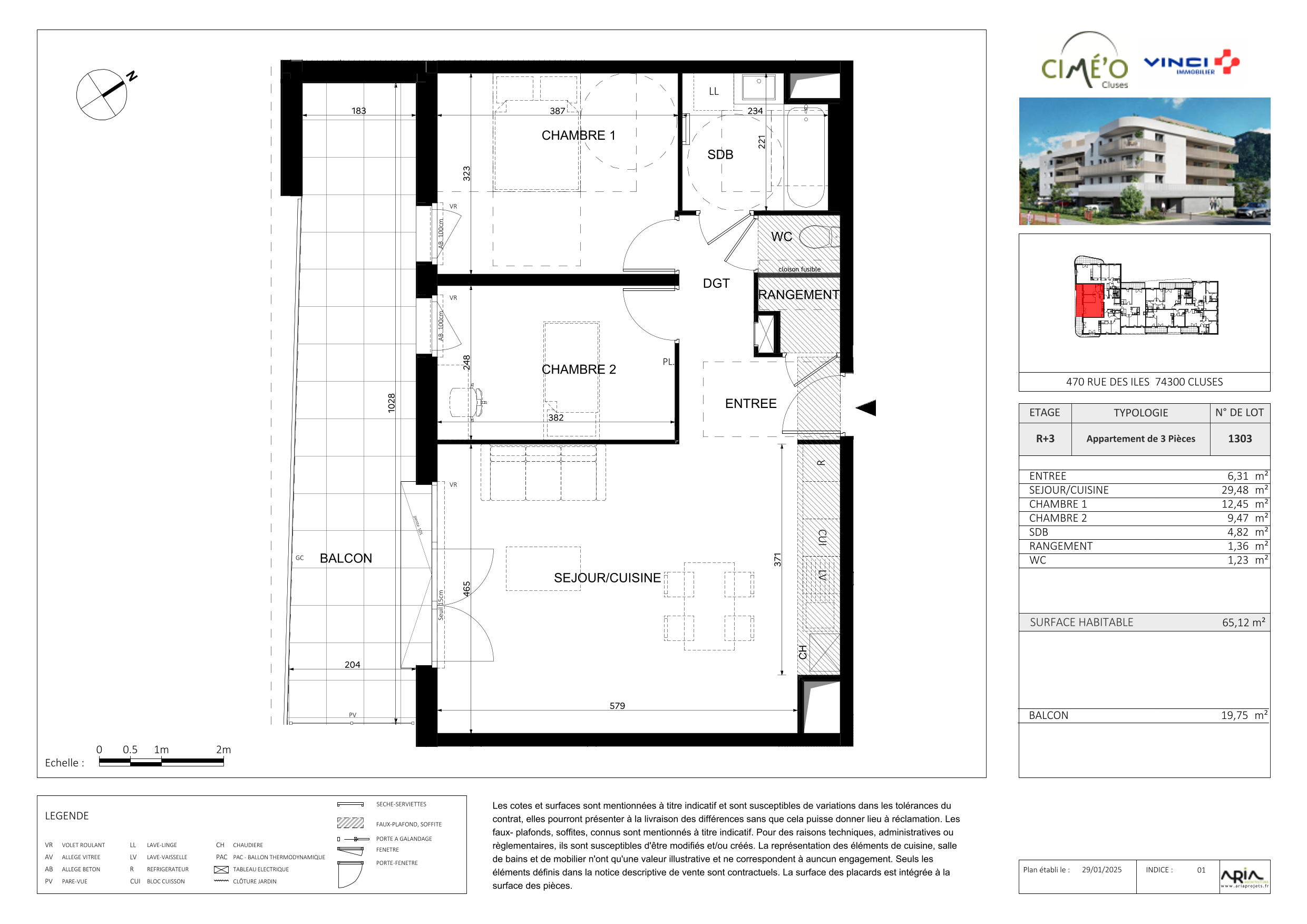Appartement à Cluses 74300 image 8