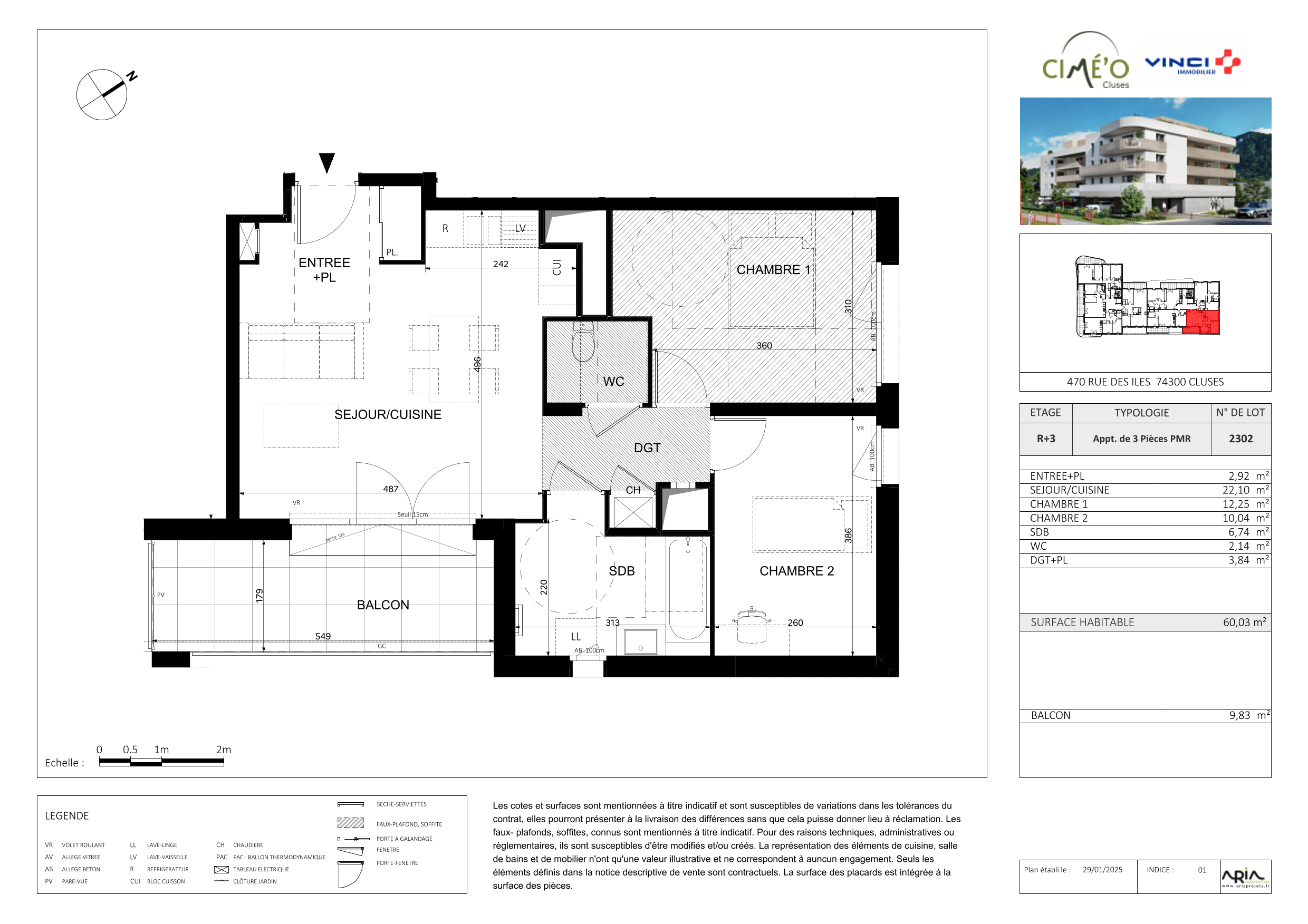 Appartement à Cluses 74300 image 11