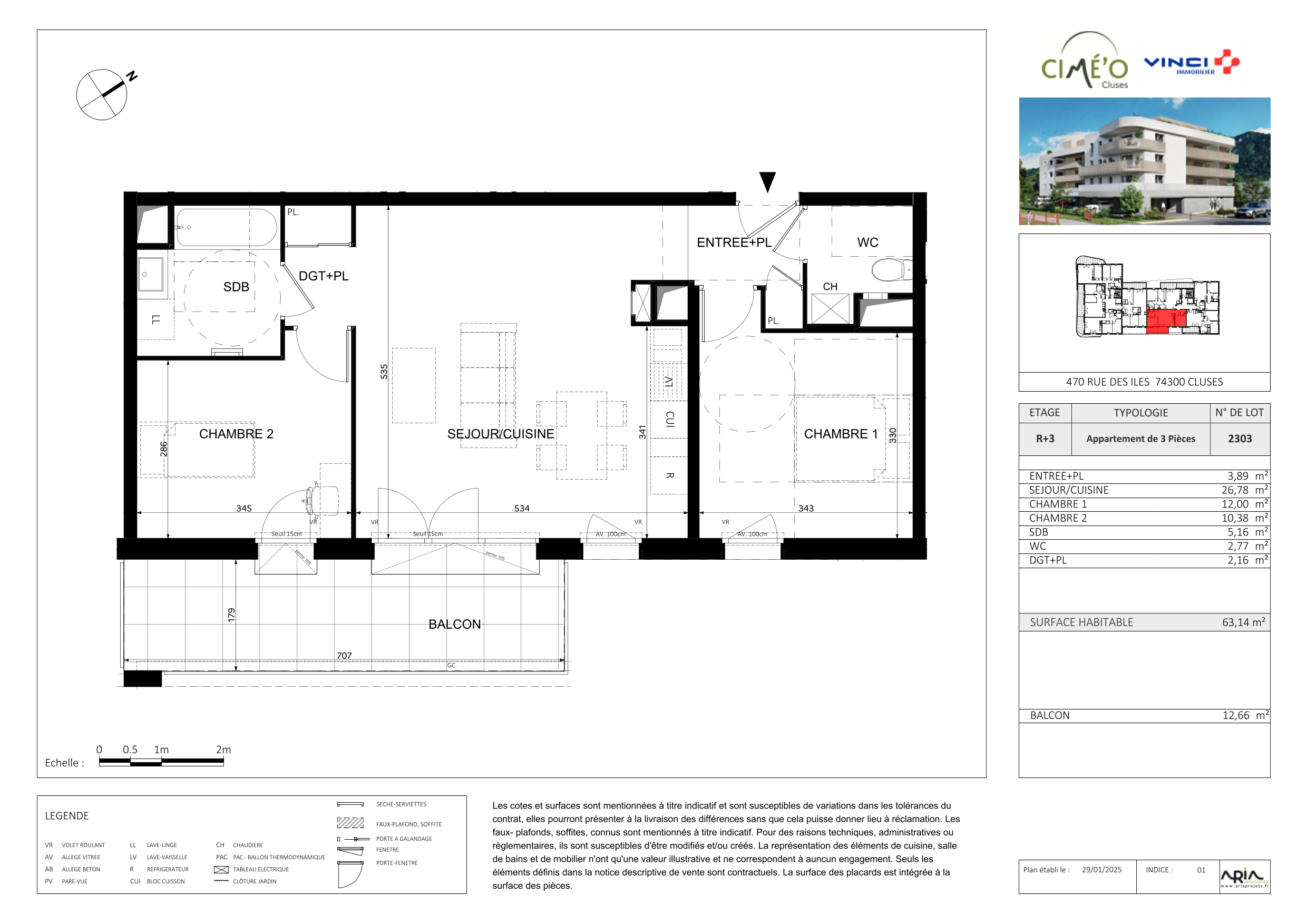 Appartement à Cluses 74300 image 12