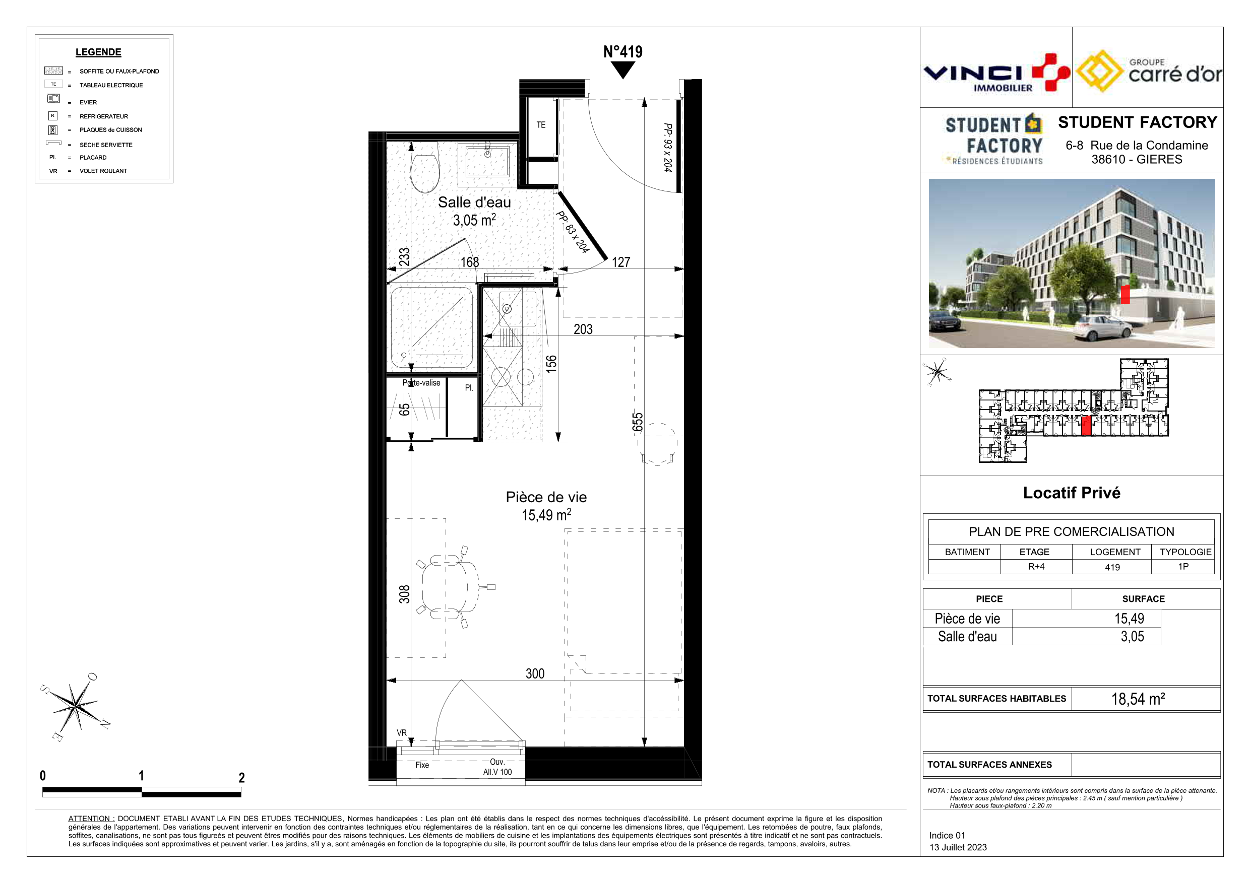 Appartement à Gières 38610 image 93