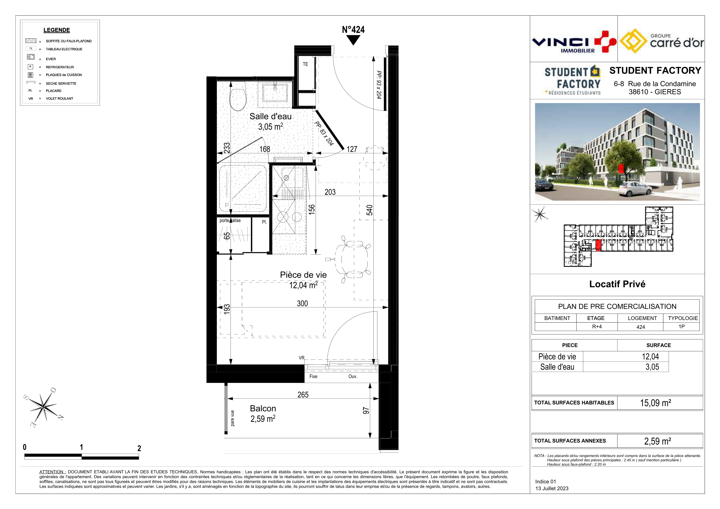 Appartement à Gières 38610 image 98
