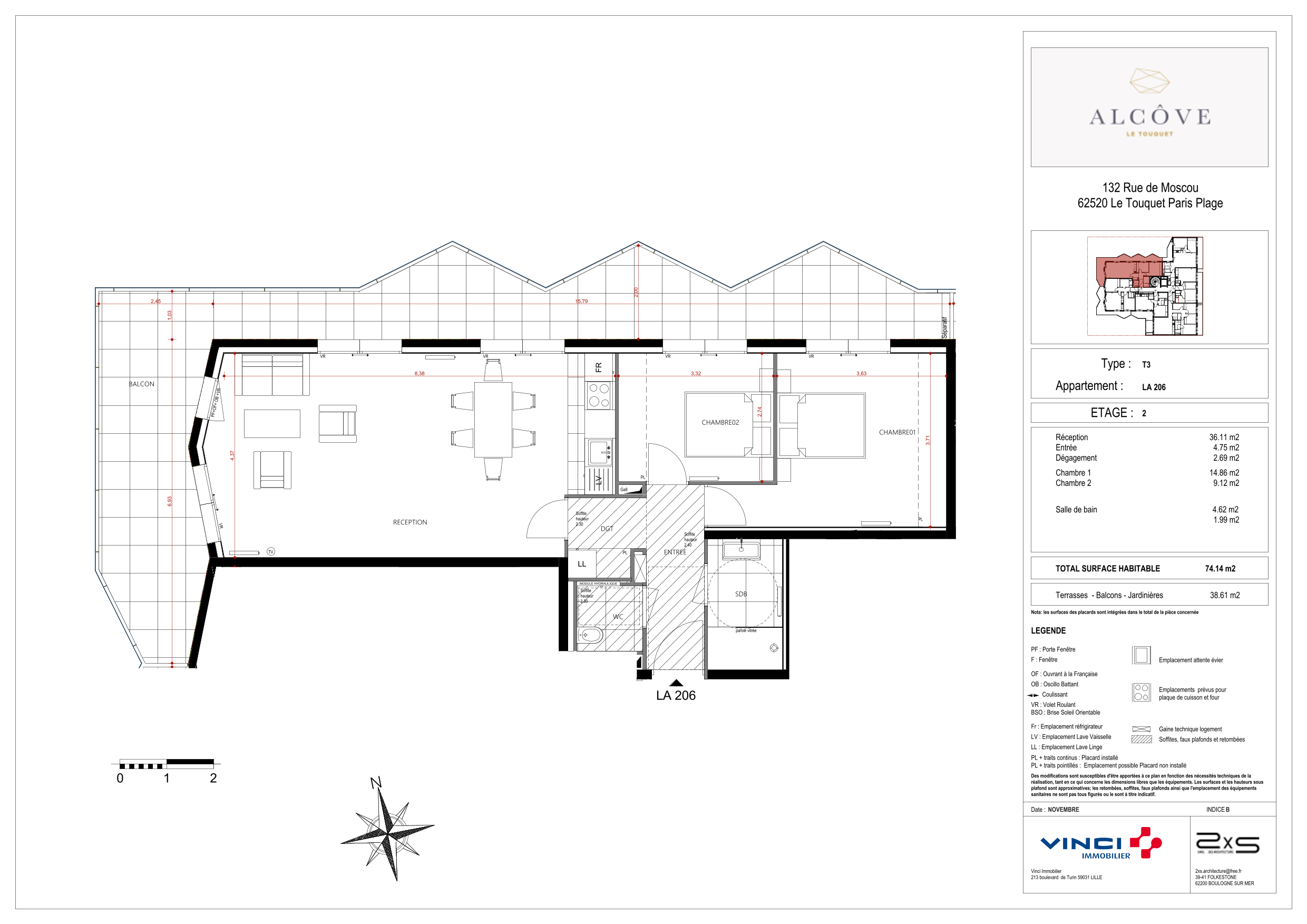 Appartement à Touquet-Paris-Plage 62520 image 23