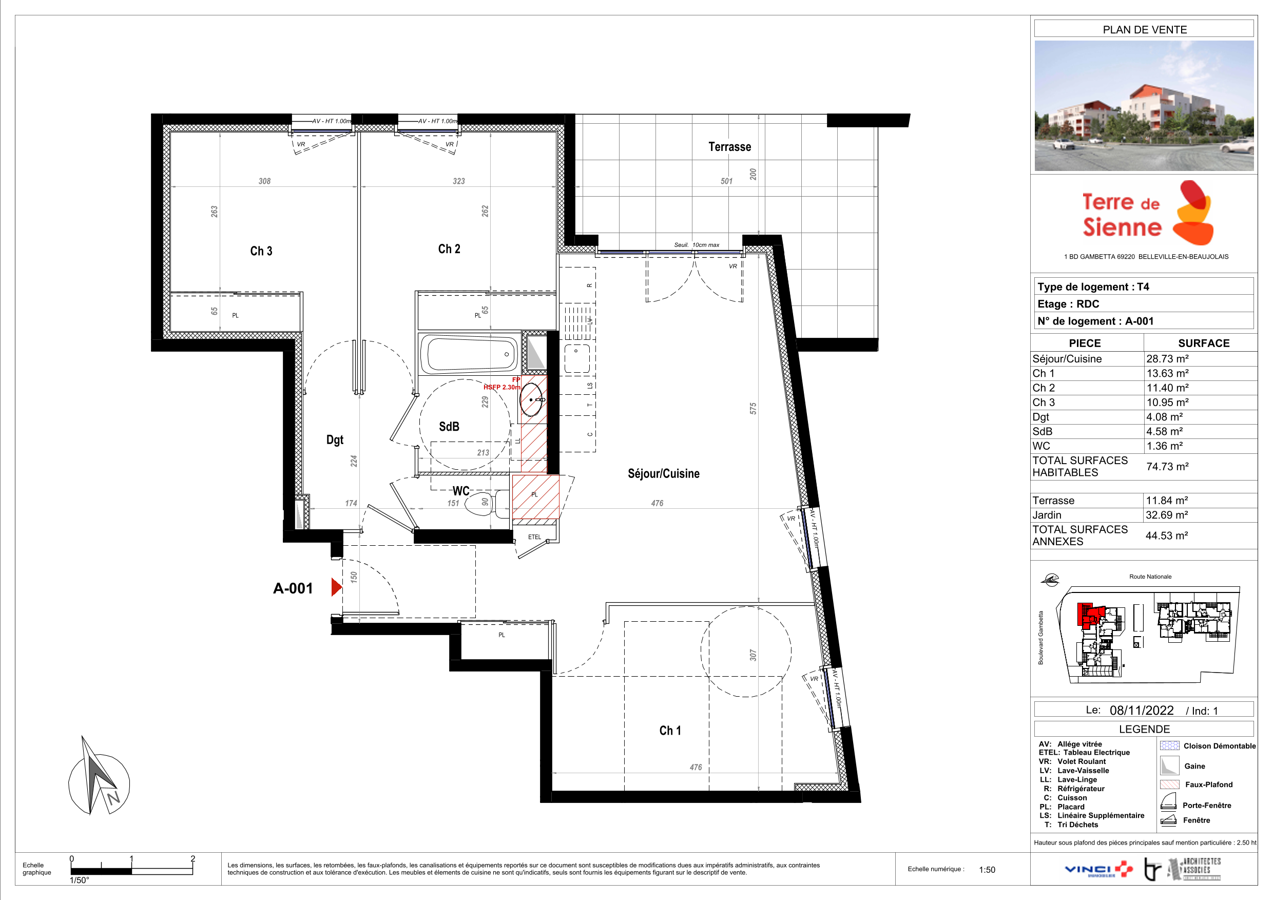 Appartement à Belleville 69220 image 8