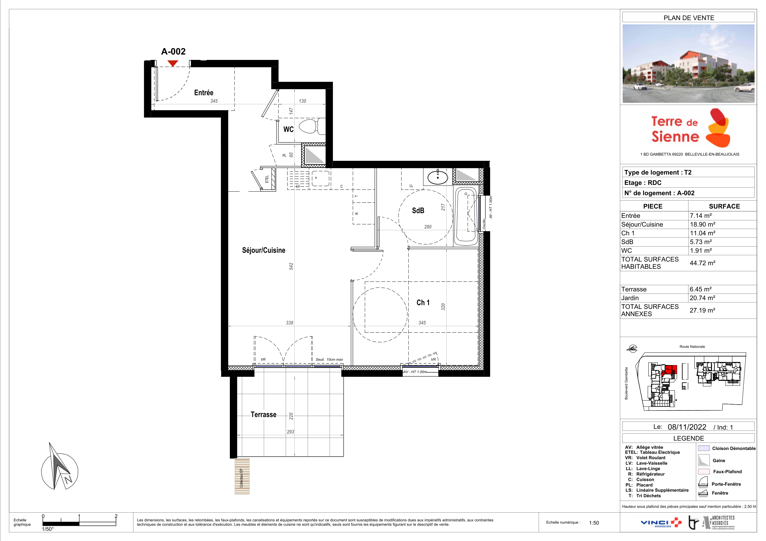 Appartement à Belleville 69220 image 9