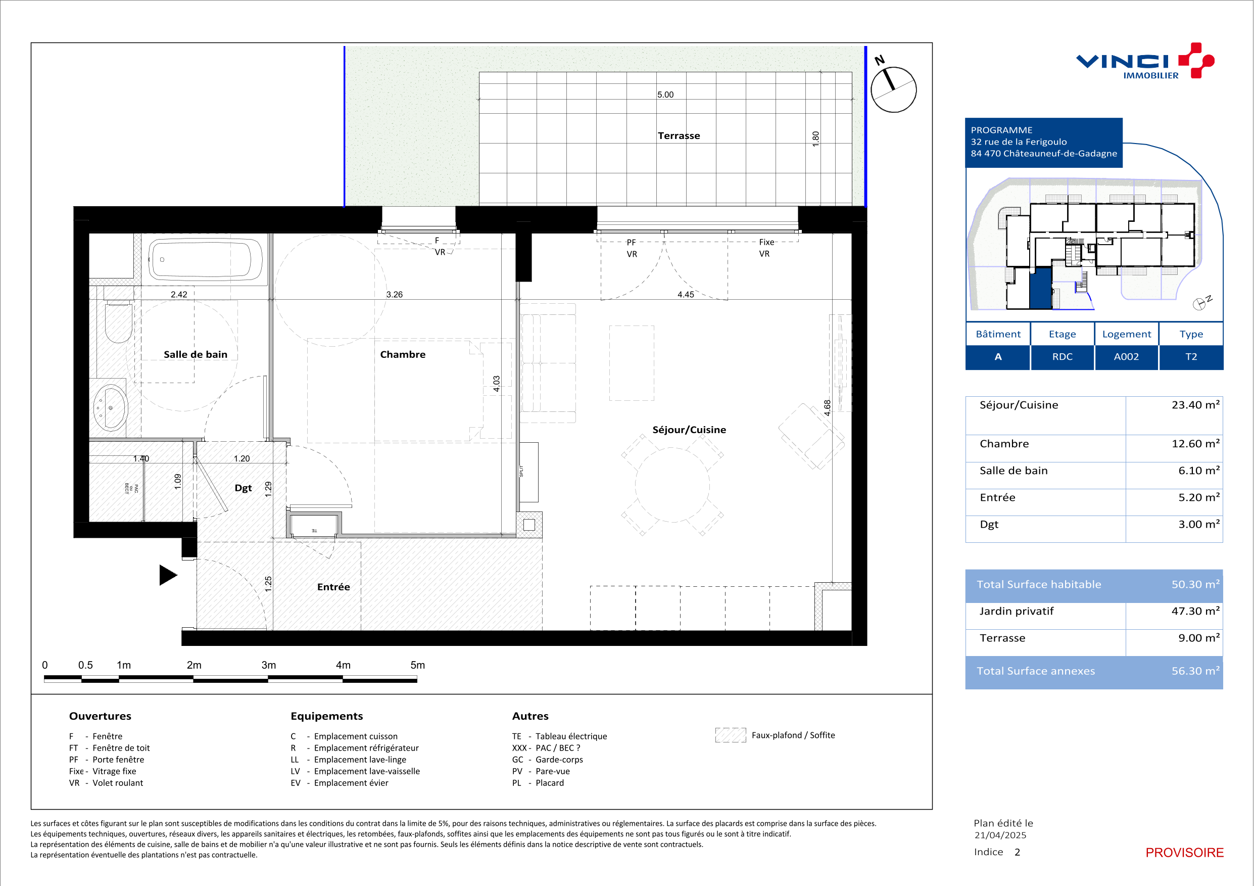 Appartement à Châteauneuf-de-Gadagne 84470 image 6