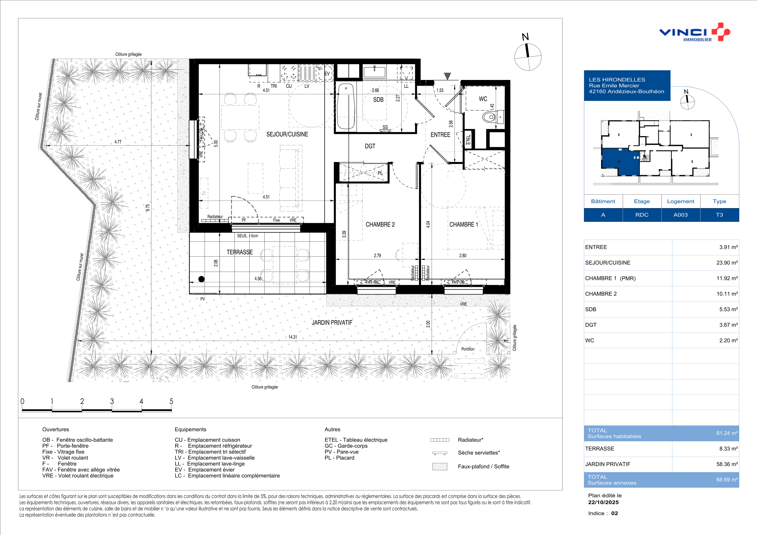 Appartement à Andrézieux-Bouthéon 42160 image 8