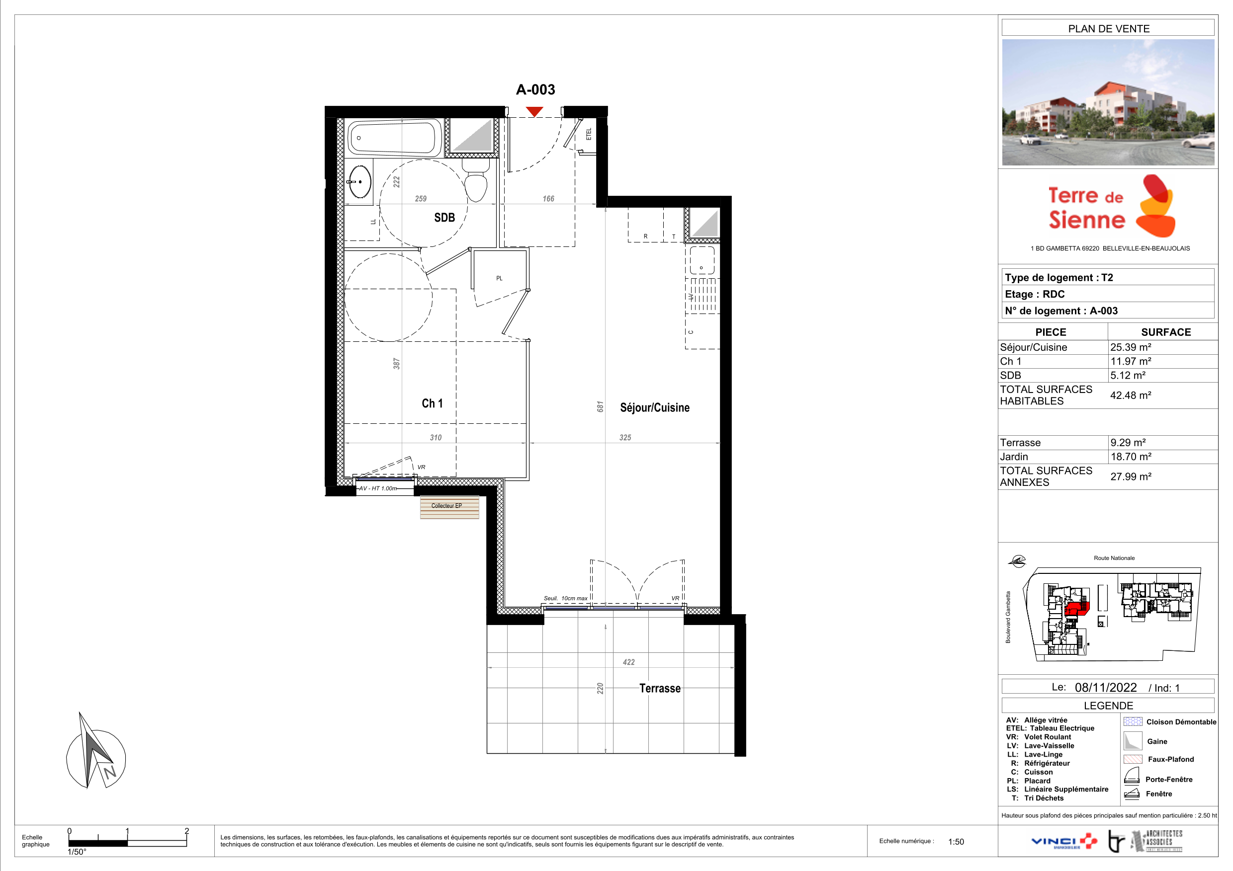 Appartement à Belleville 69220 image 10