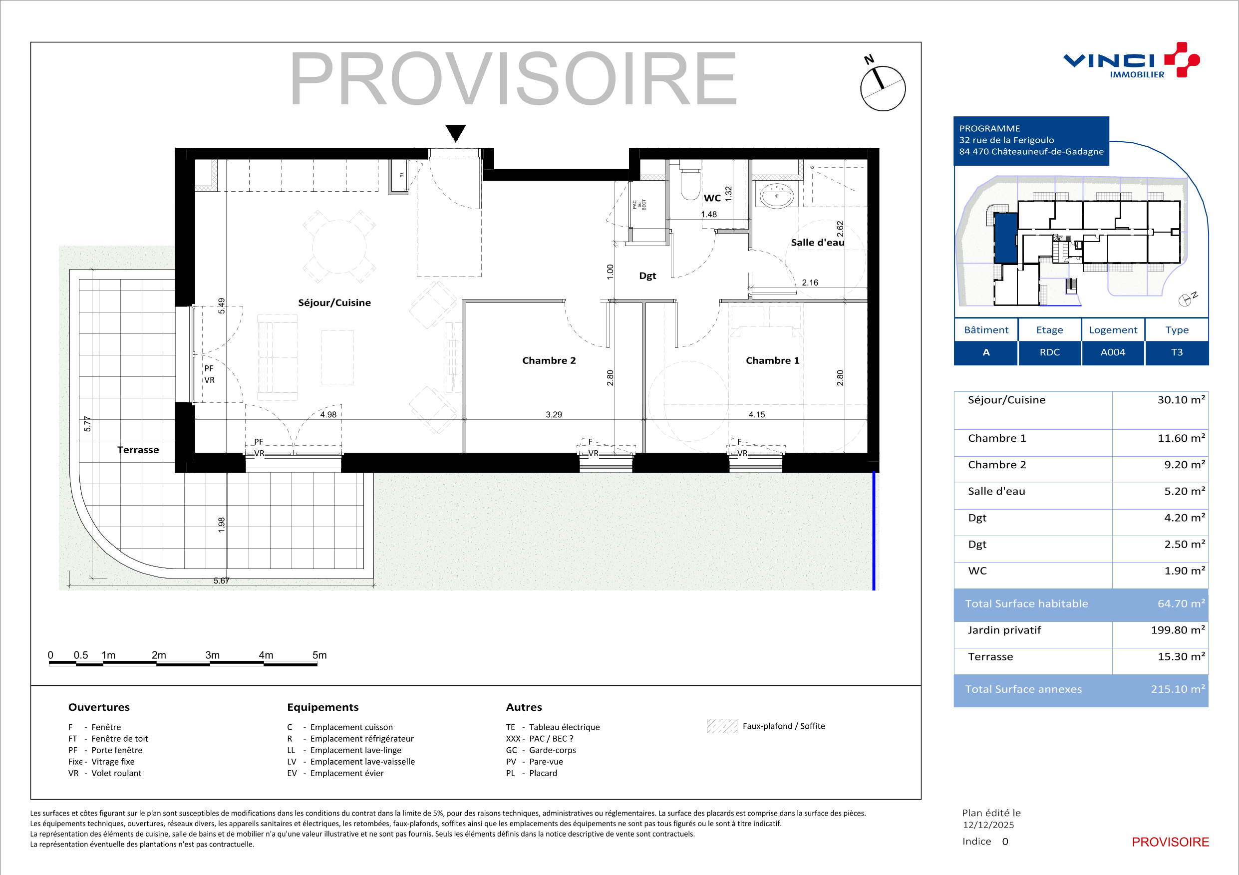 Appartement à Châteauneuf-de-Gadagne 84470 image 8