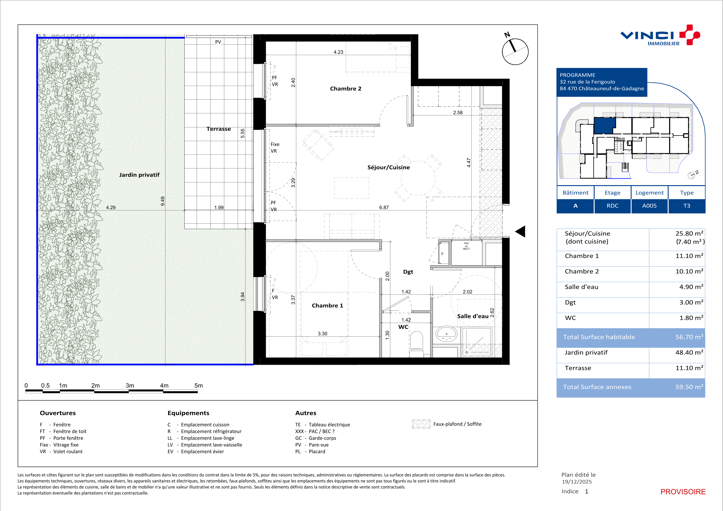 Appartement à Châteauneuf-de-Gadagne 84470 image 9