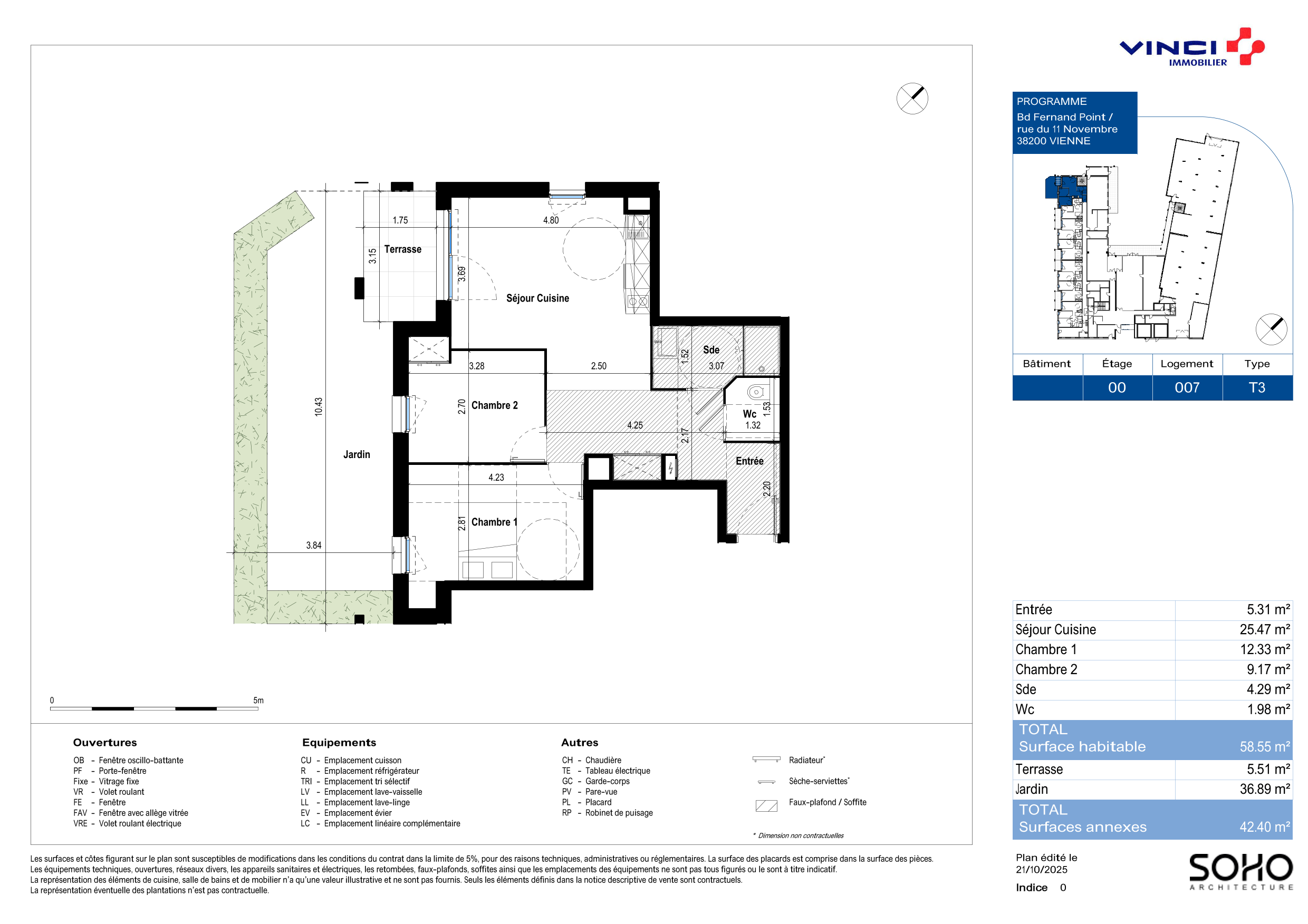 Appartement à Vienne 38200 image 10