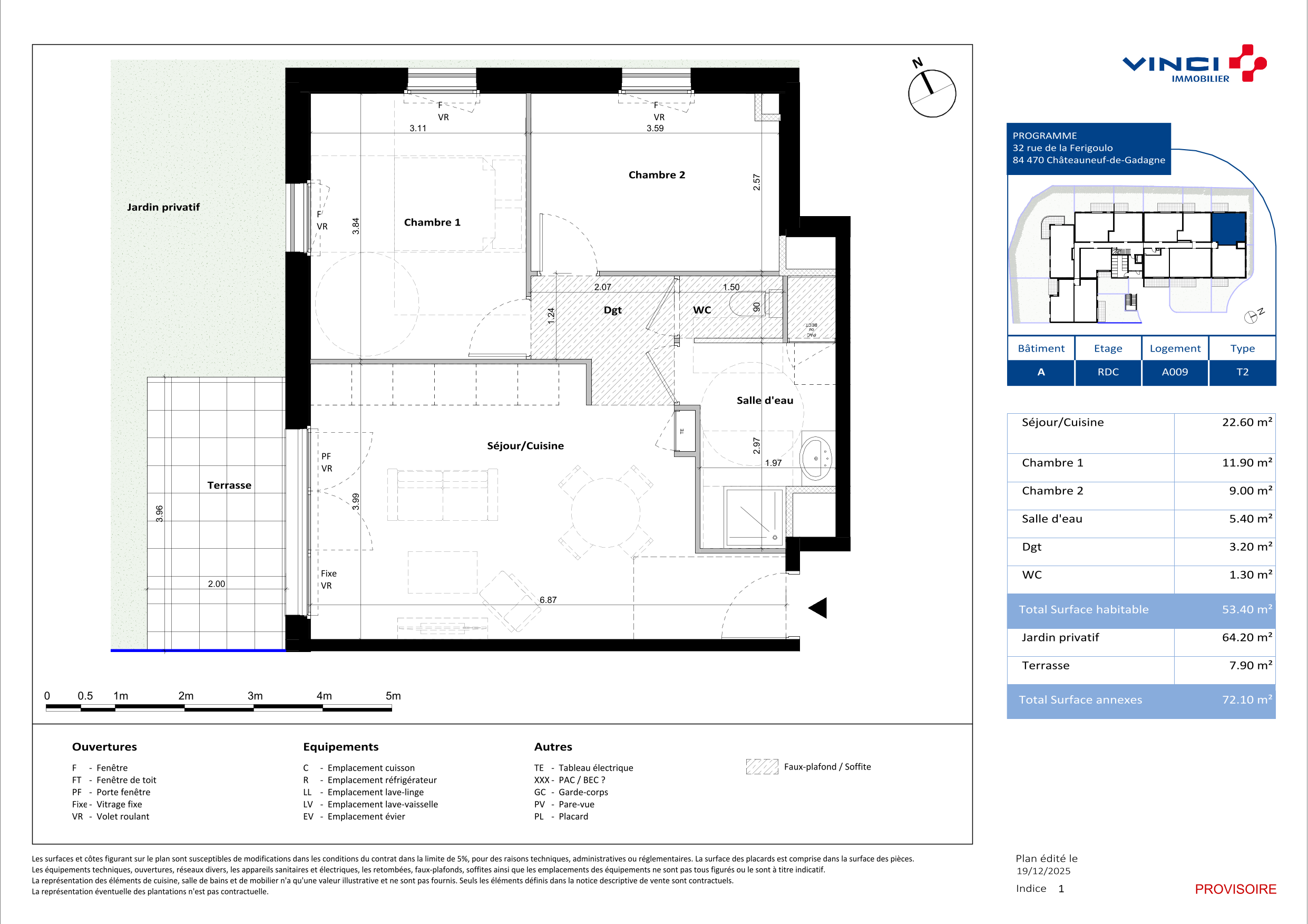 Appartement à Châteauneuf-de-Gadagne 84470 image 13