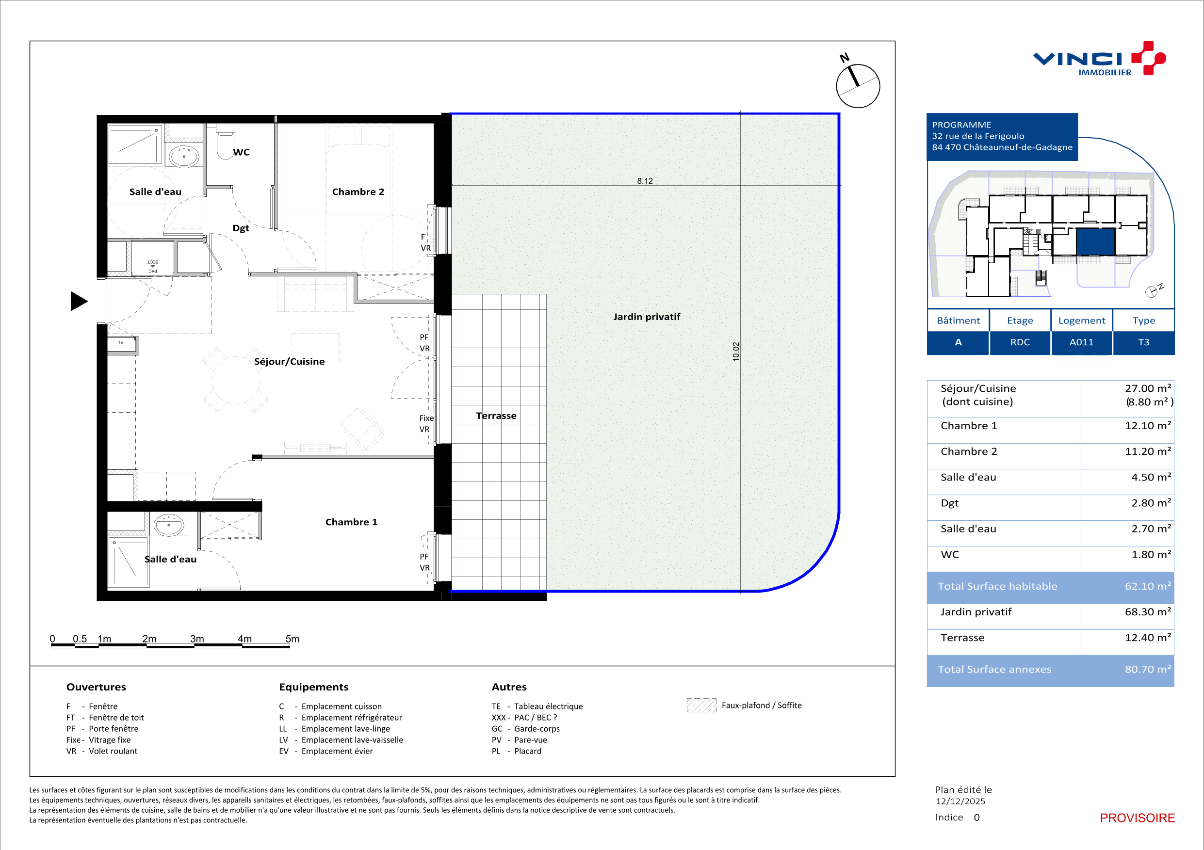Appartement à Châteauneuf-de-Gadagne 84470 image 14
