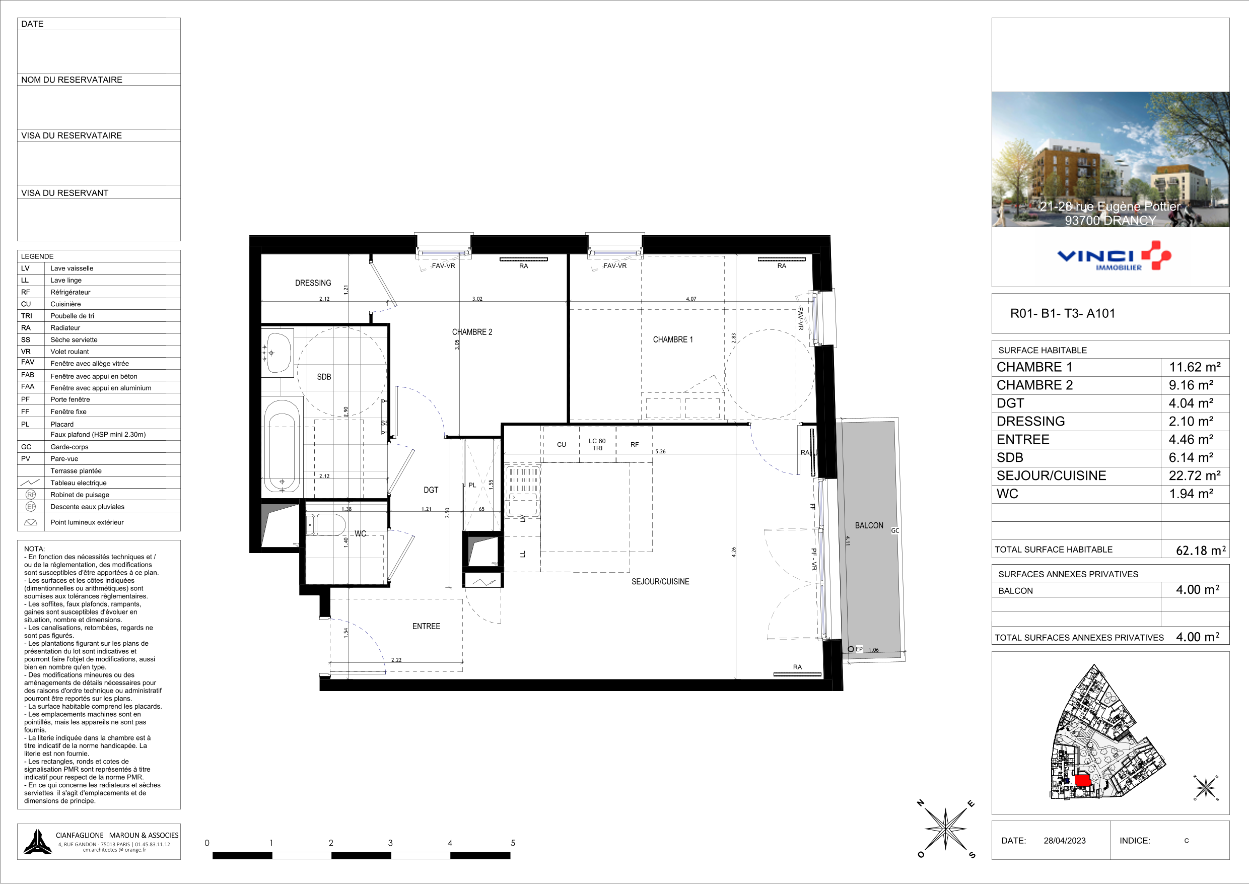 Appartement à Drancy 93700 image 9