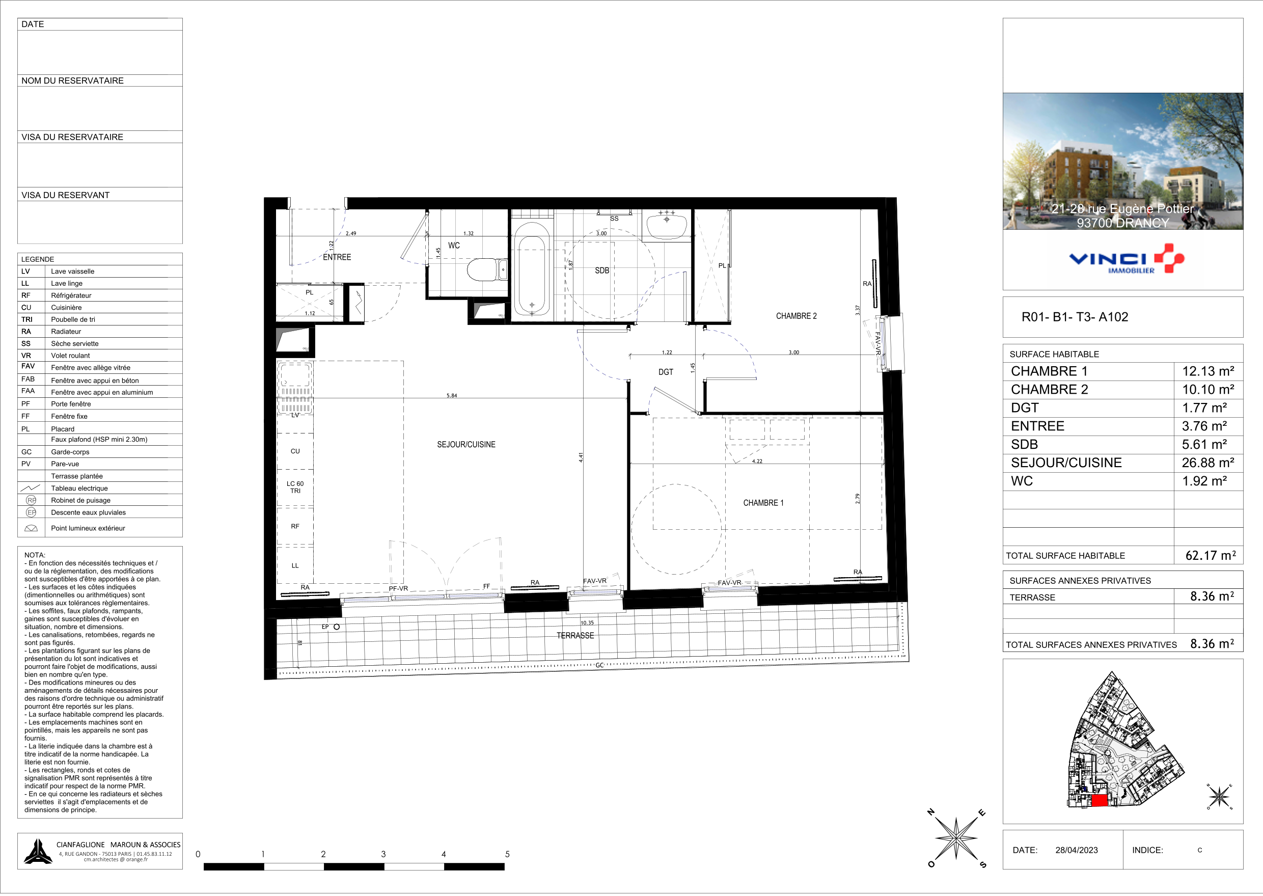 Appartement à Drancy 93700 image 10